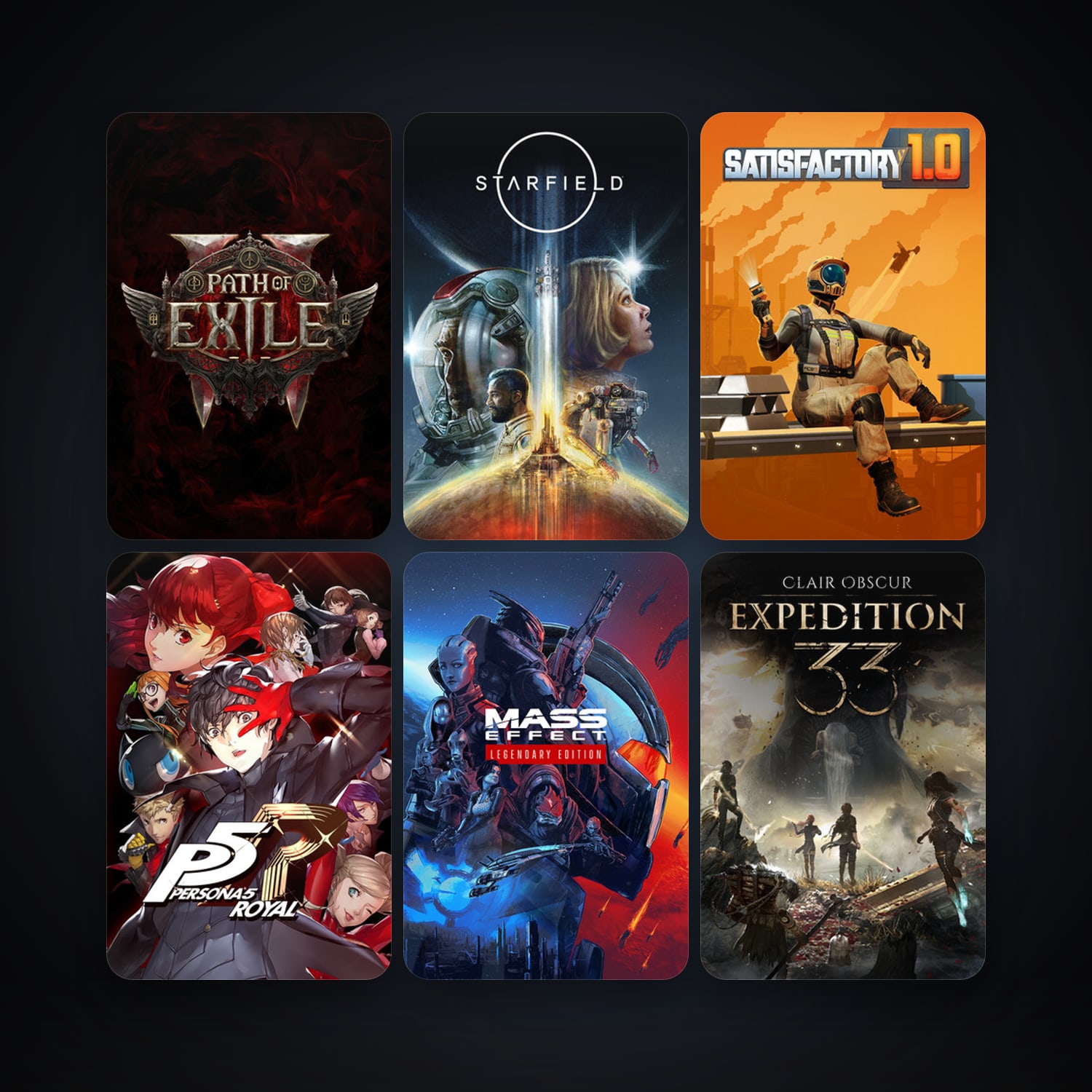 Satisfactory + Yakuza: Like a Dragon, 68 games, Steam 10, clean — HabibiAccounts