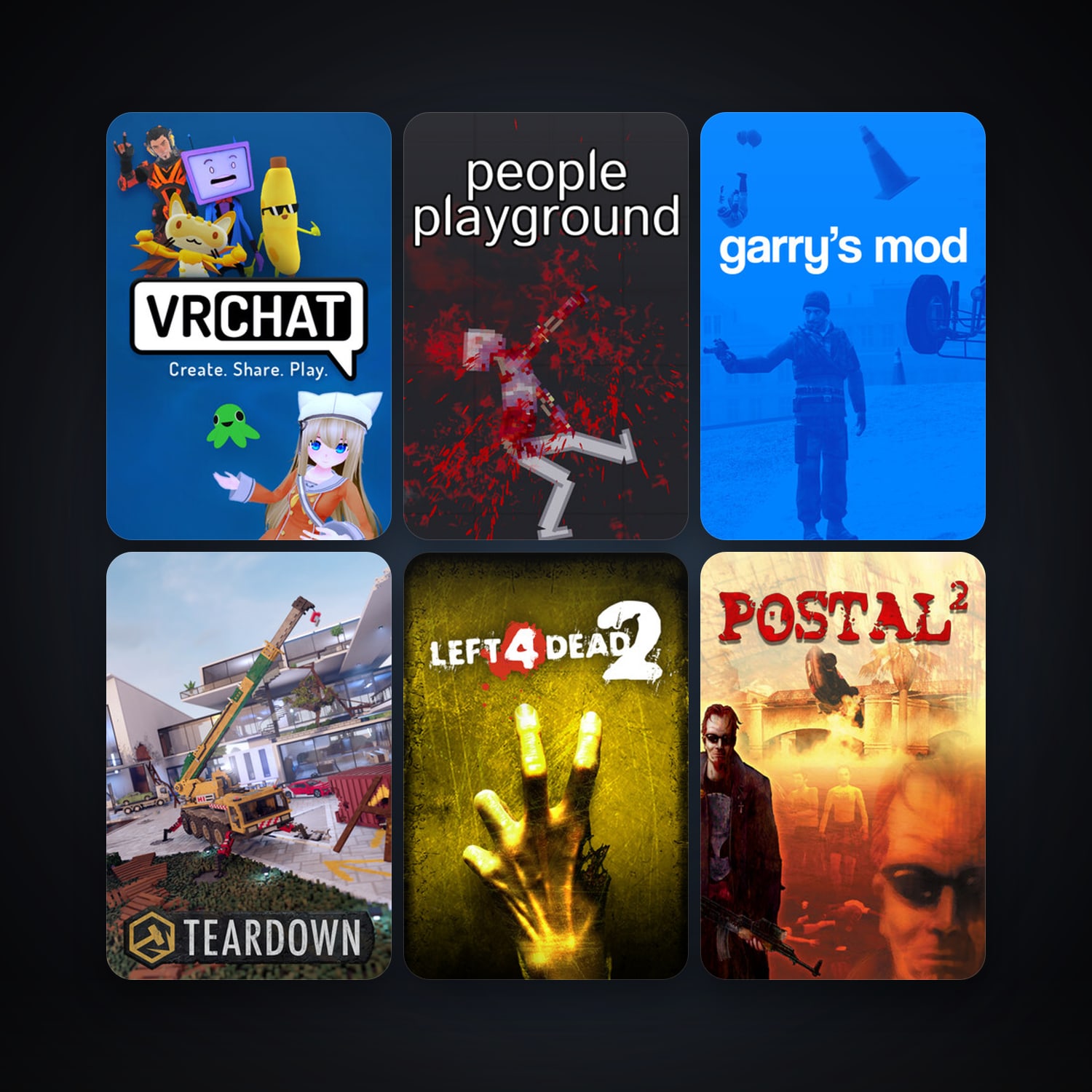 Left 4 Dead 2 + Garry's Mod, 37 games, clean — HabibiAccounts