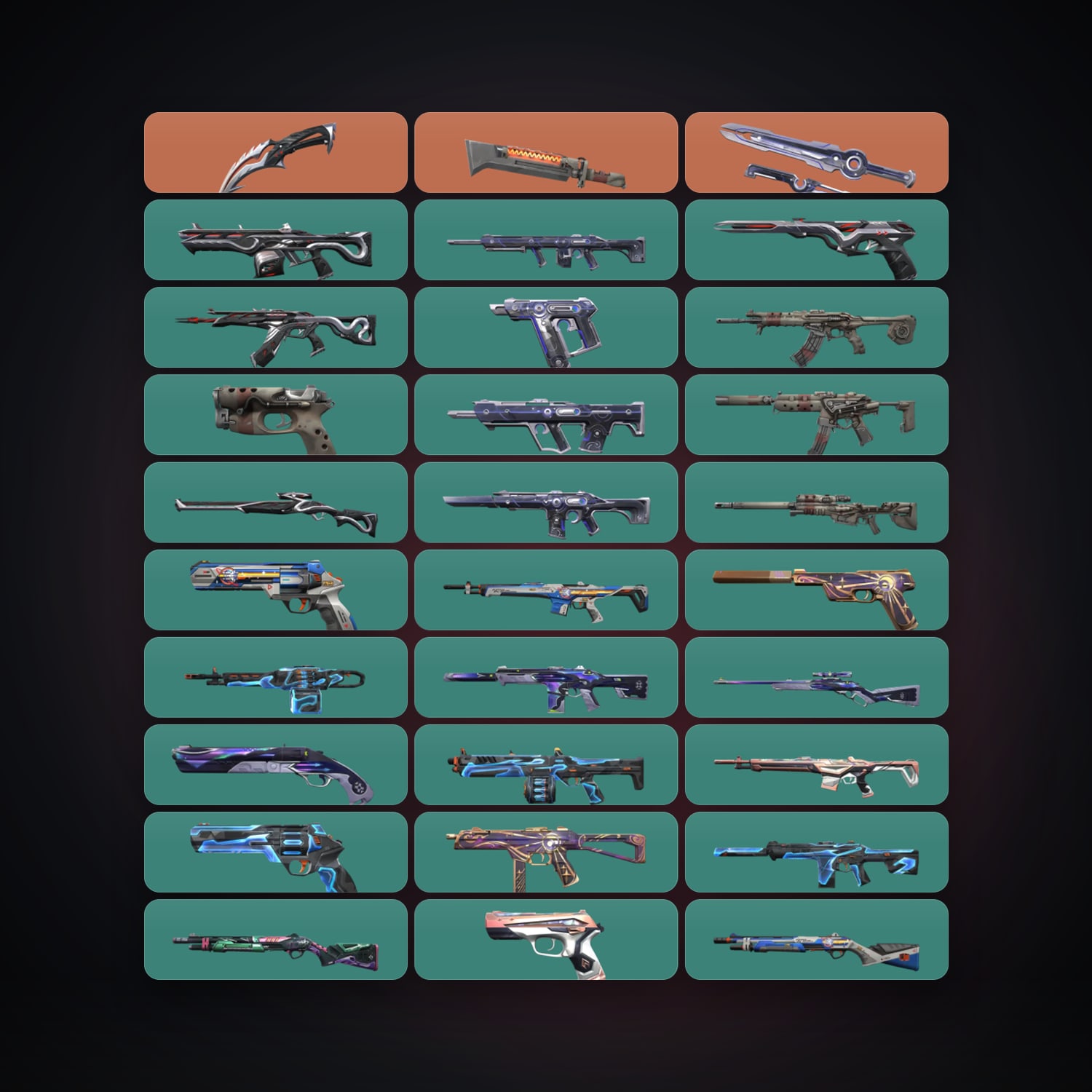 BR Bronze 1 locker — 3 knives, 38 skins, lvl 74 — HabibiAccounts