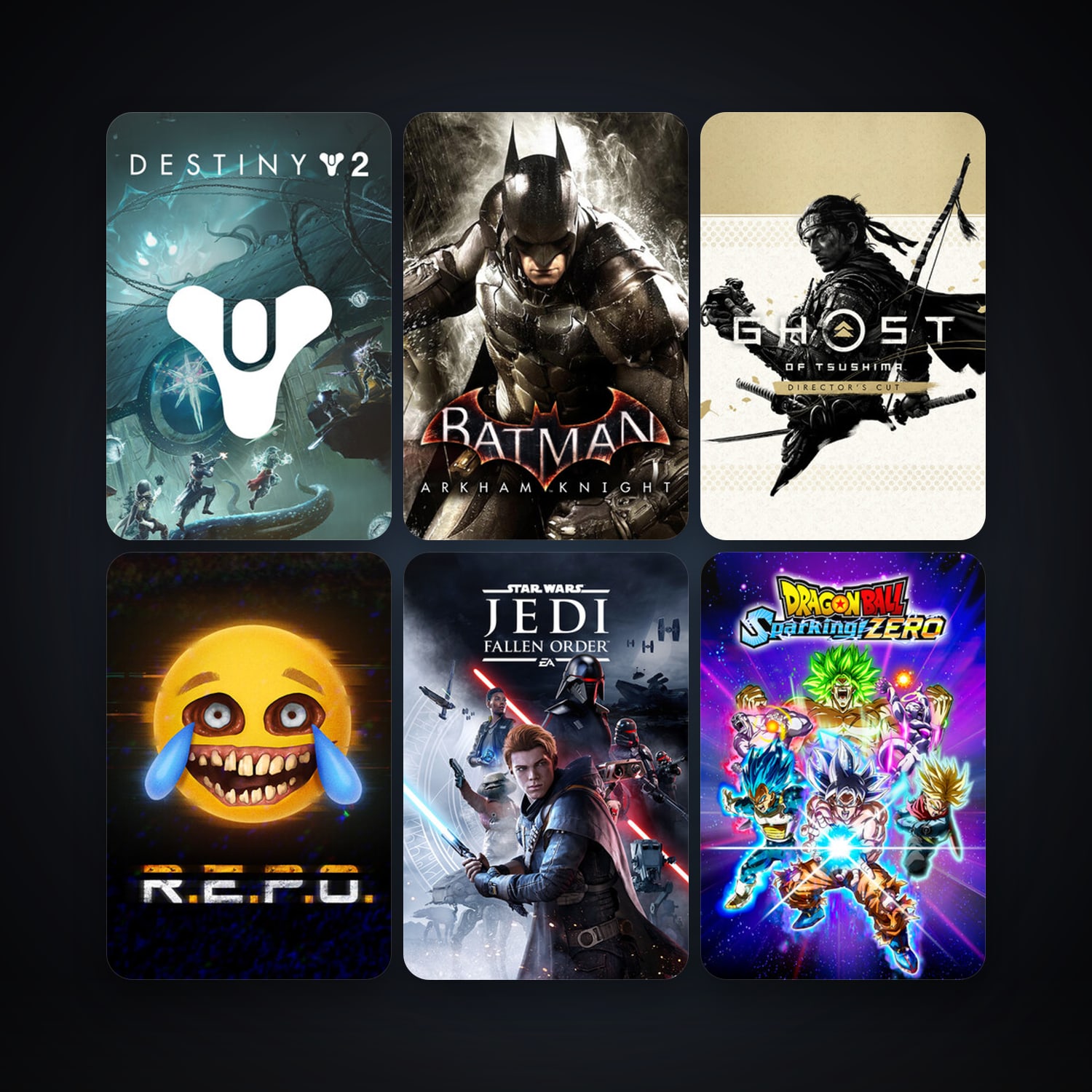 Batman: Arkham Knight + Middle-earth: Shadow of Mordor, 30 games, clean — HabibiAccounts