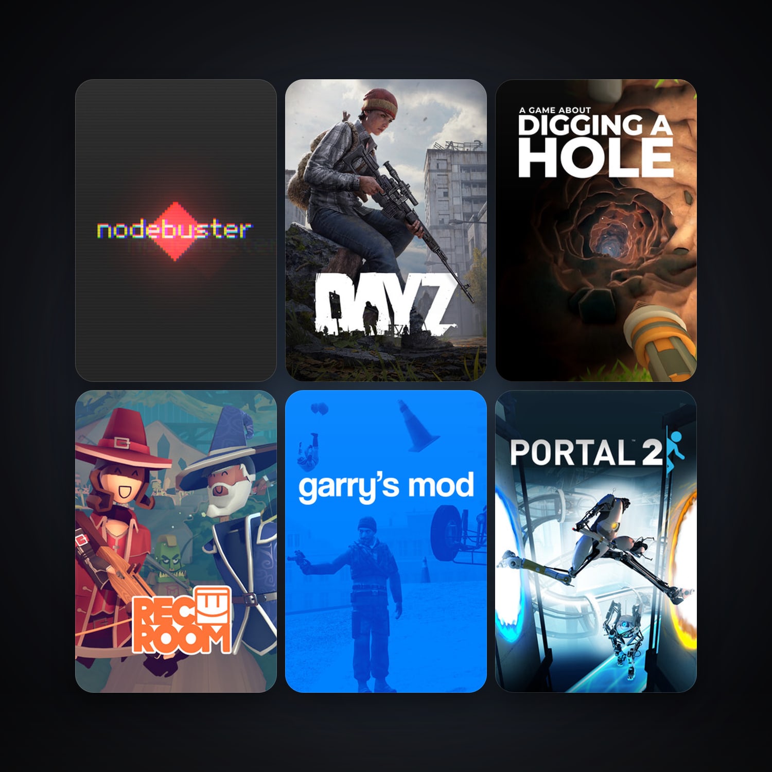 Portal 2 + Garry's Mod, 27 games, clean — HabibiAccounts