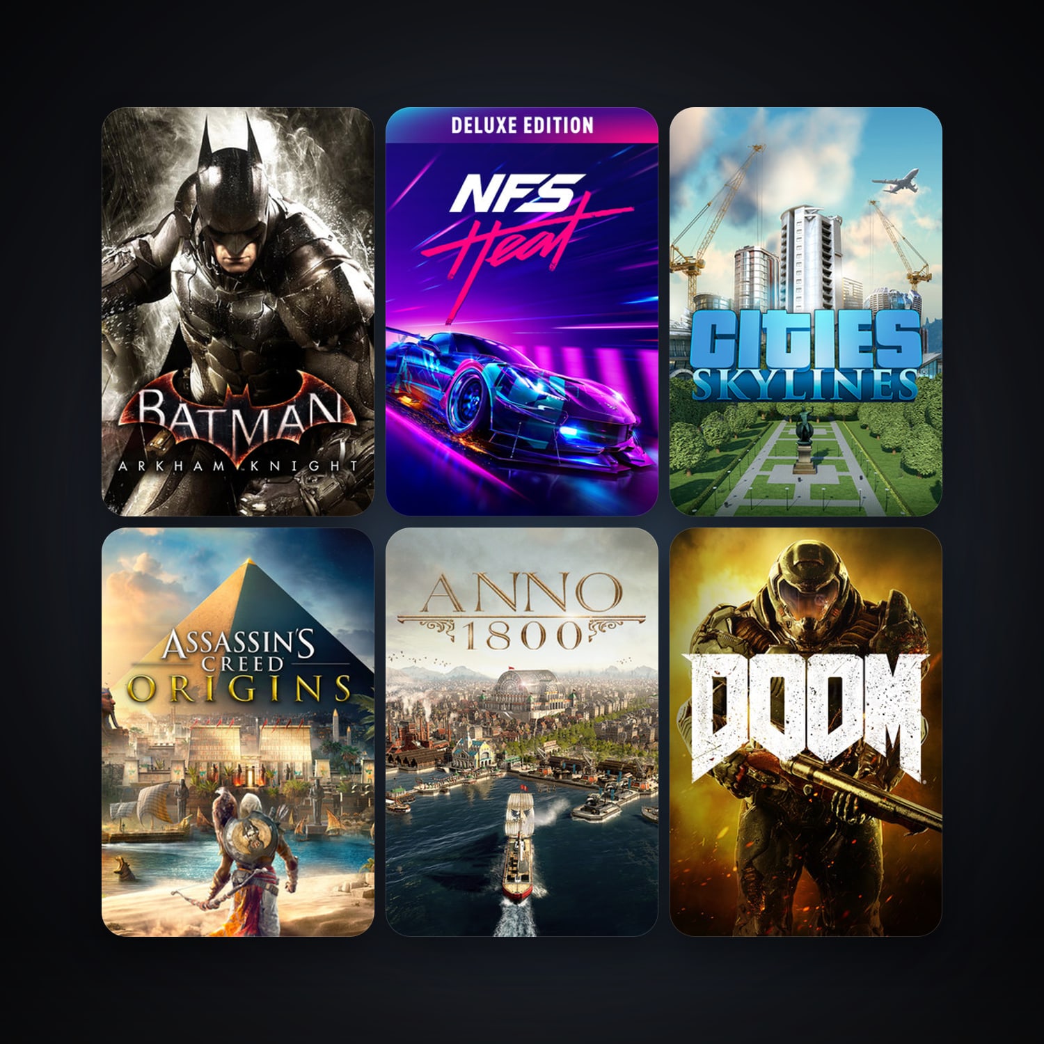 Batman: Arkham Knight + Far Cry 3, 23 games, clean — HabibiAccounts