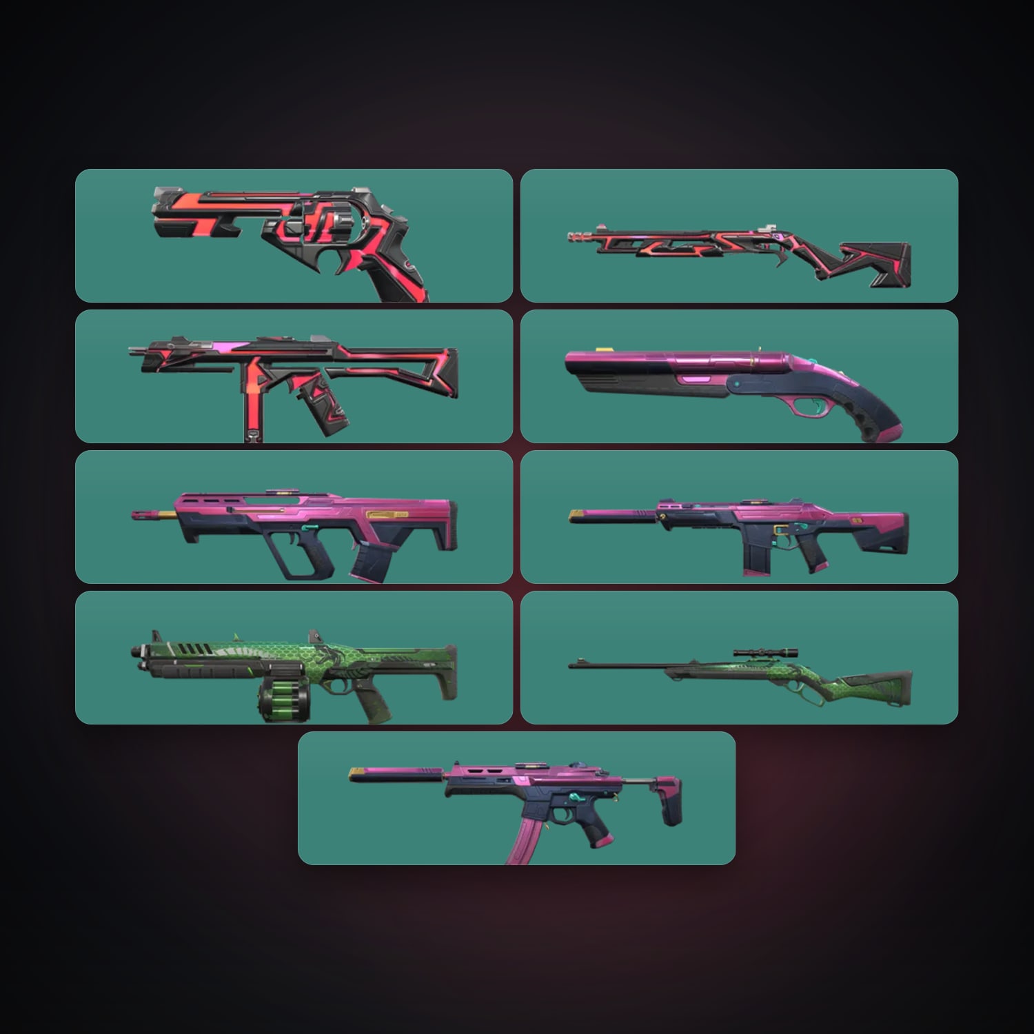 EU locker — 10 skins, lvl 21 — HabibiAccounts