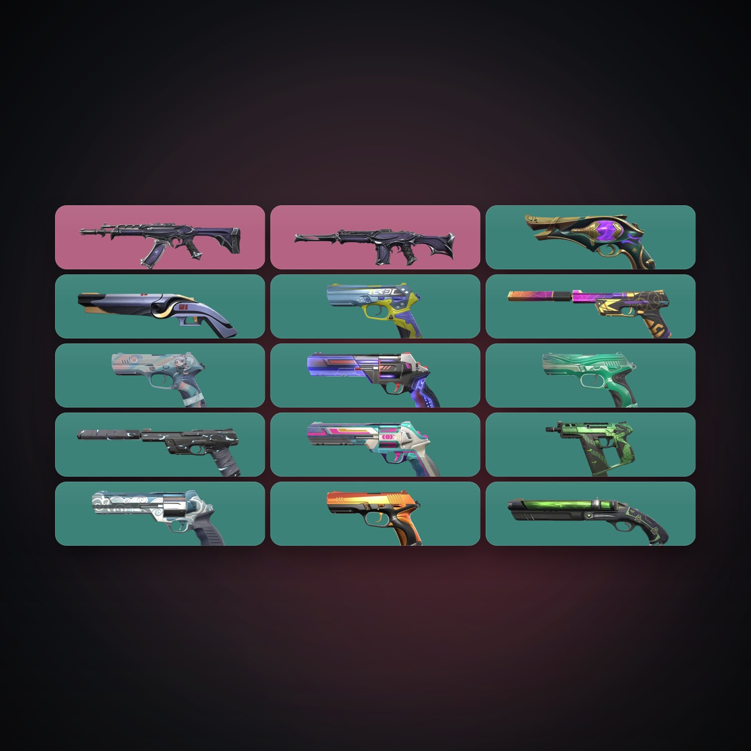 AP Gold 1 locker — 15 skins, lvl 192 — HabibiAccounts