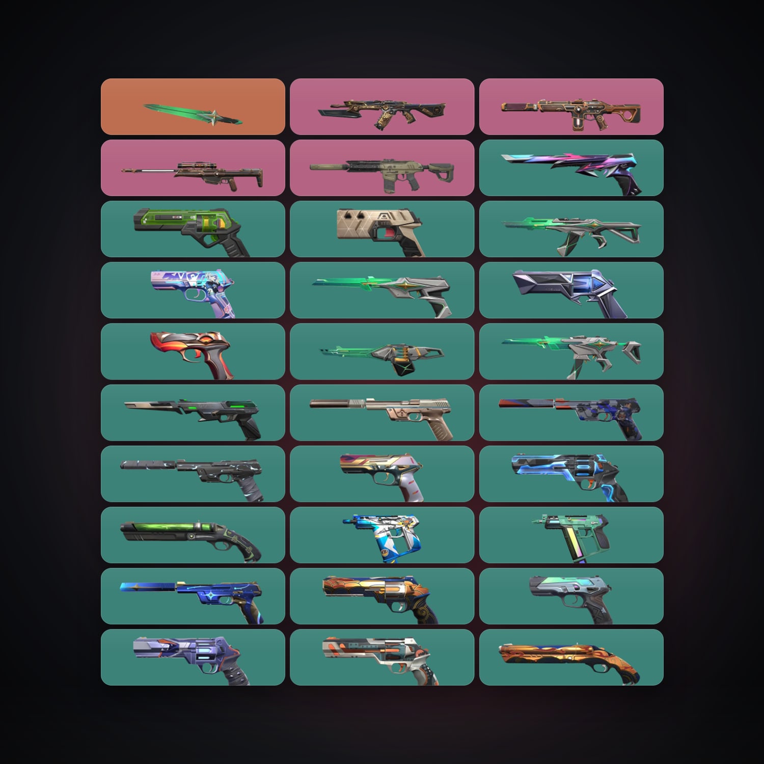 AP Gold 3 locker — 1 knives, 38 skins, lvl 360 — HabibiAccounts