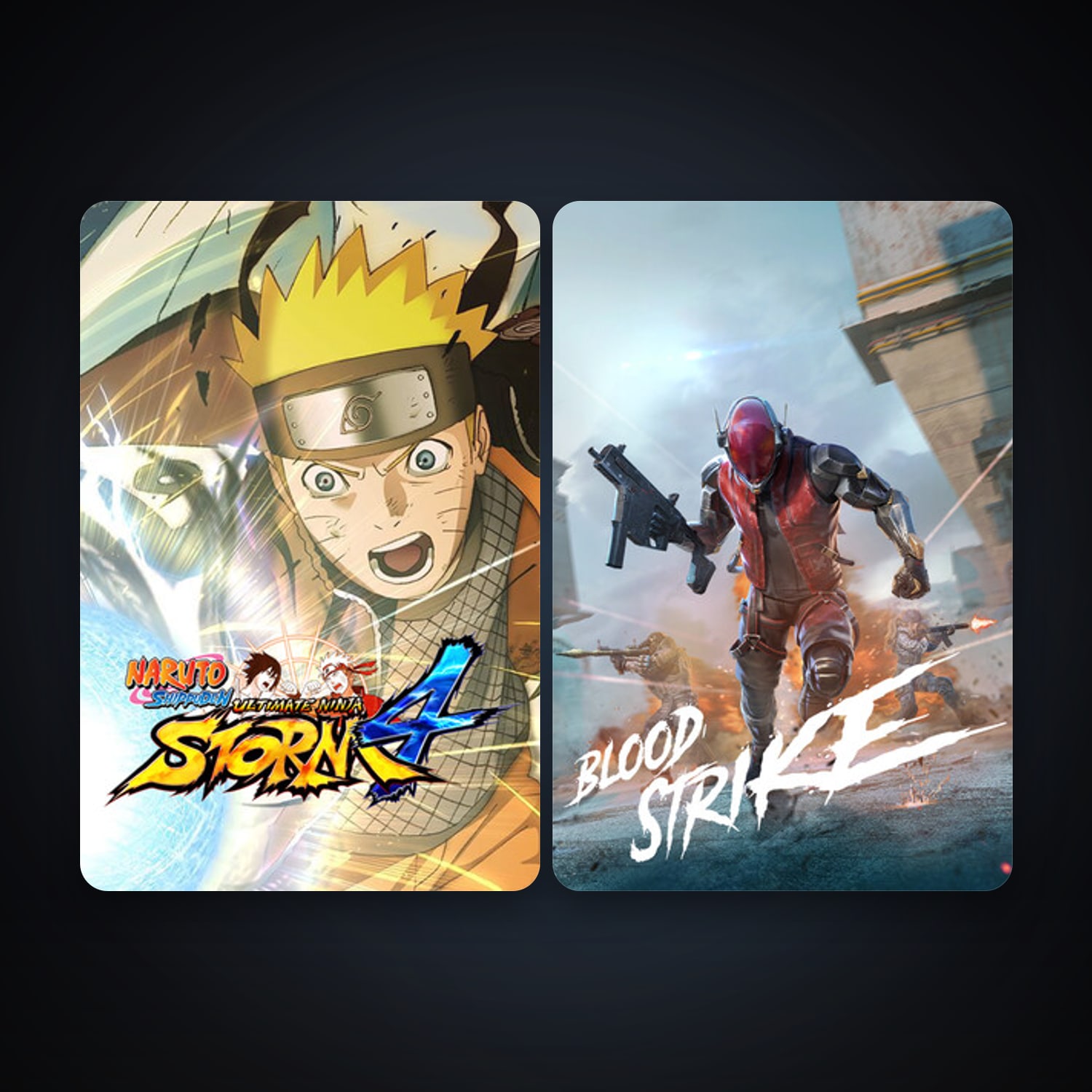 NARUTO SHIPPUDEN: Ultimate Ninja STORM 4 + Blood Strike, 3 games, clean — HabibiAccounts