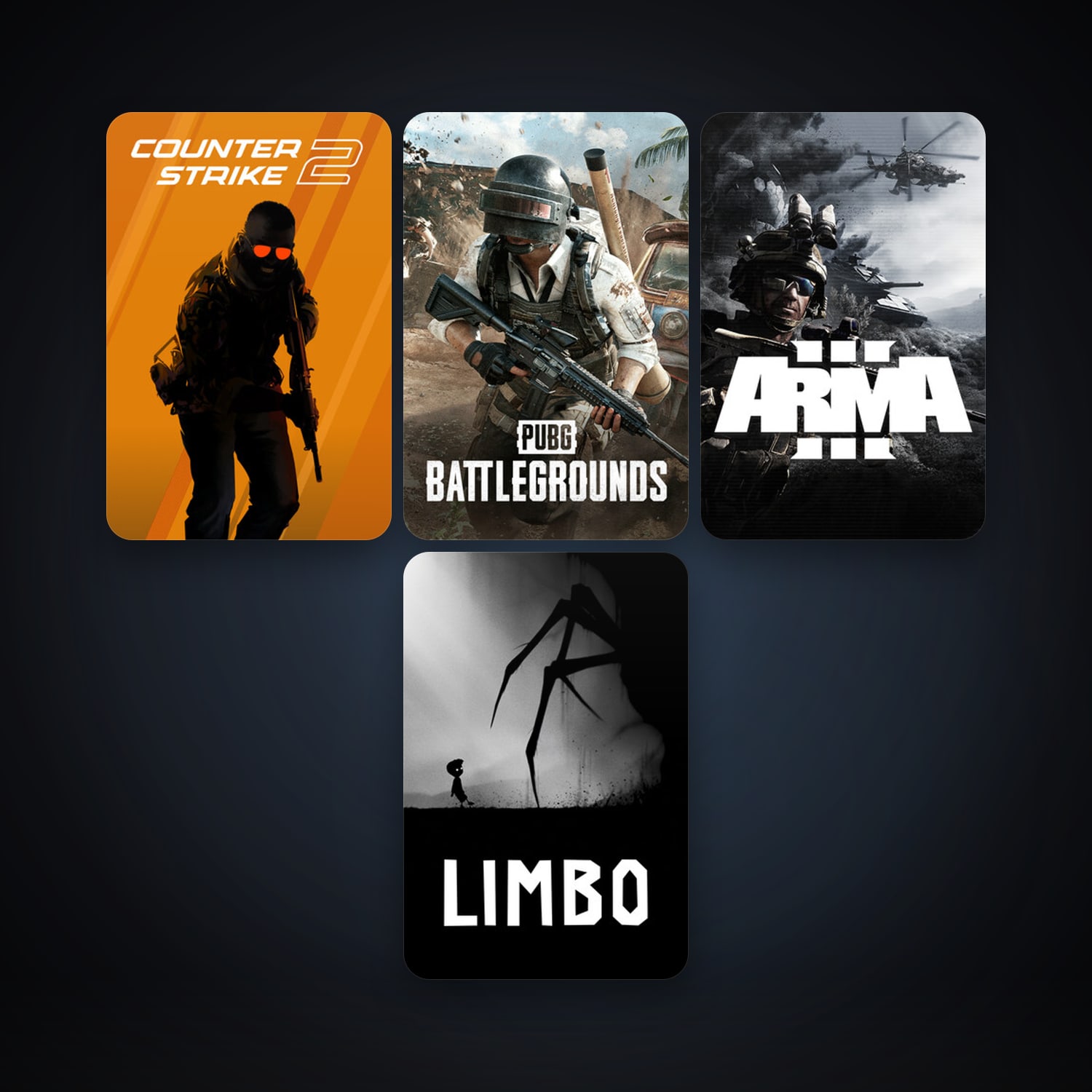 CS2 Prime + LIMBO, 11 games, Steam 12, clean — HabibiAccounts