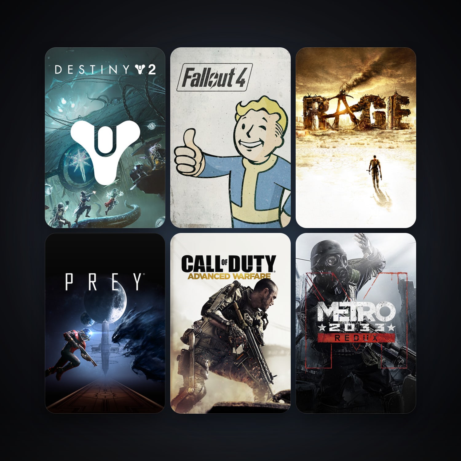 BioShock Infinite + RAGE, 23 games, clean — HabibiAccounts