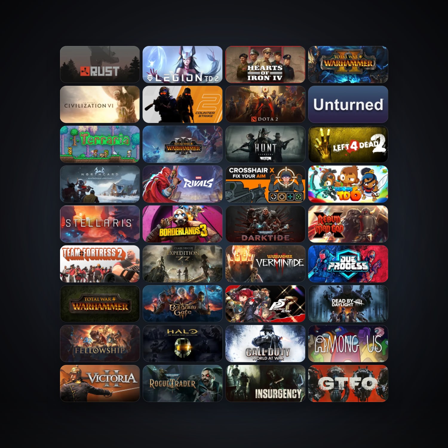 Team Fortress 2 + Left 4 Dead 2, 237 games, Steam 35, clean — HabibiAccounts