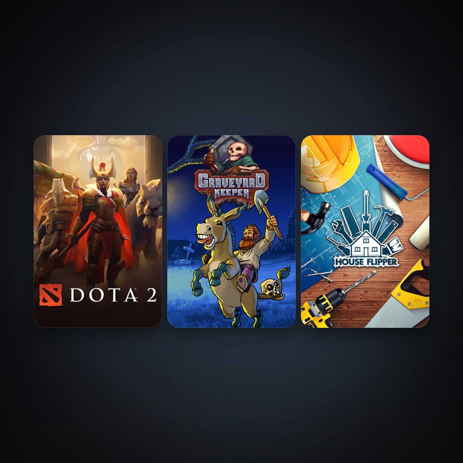 Dota 2 + Free CS2 (No Prime), 5 games, clean — HabibiAccounts