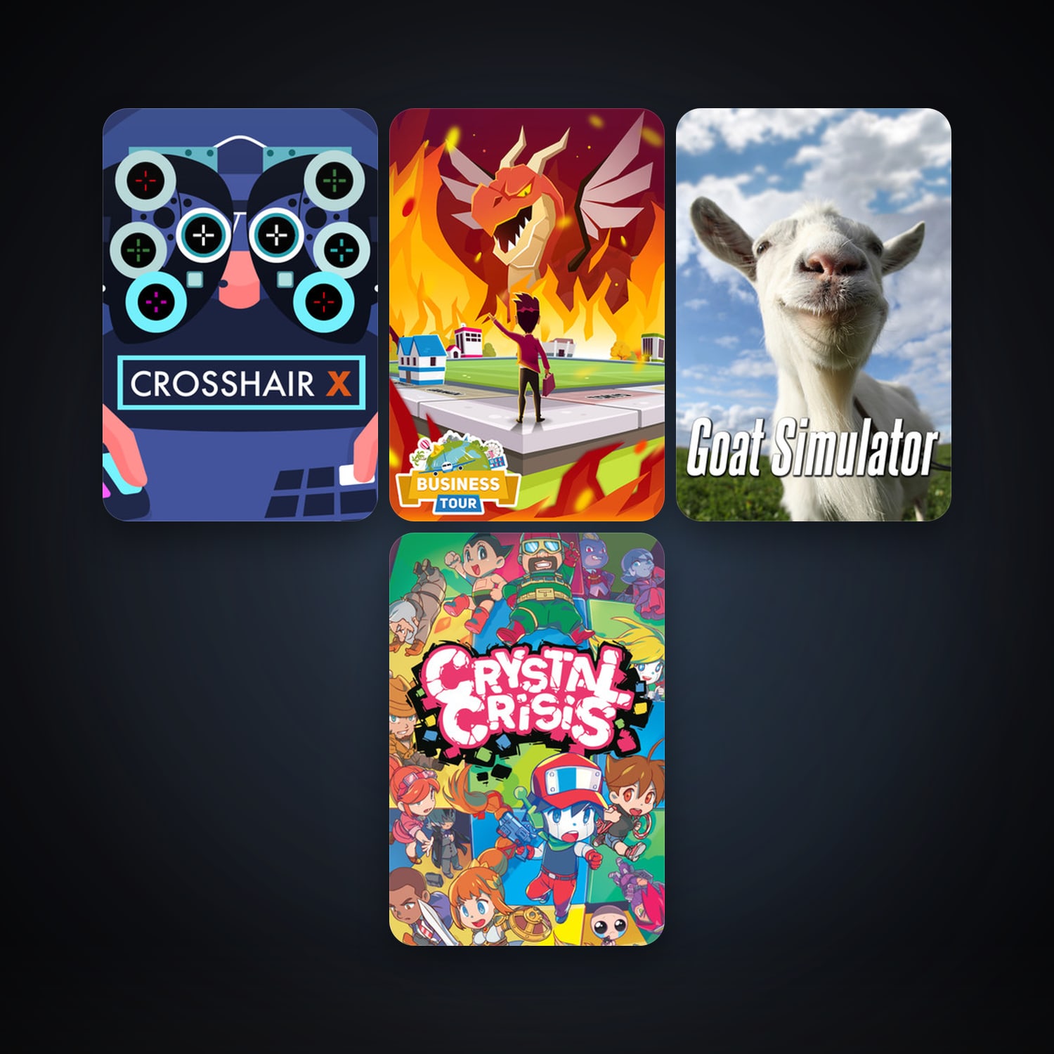 Free CS2 (No Prime) + Goat Simulator, 10 games, clean — HabibiAccounts