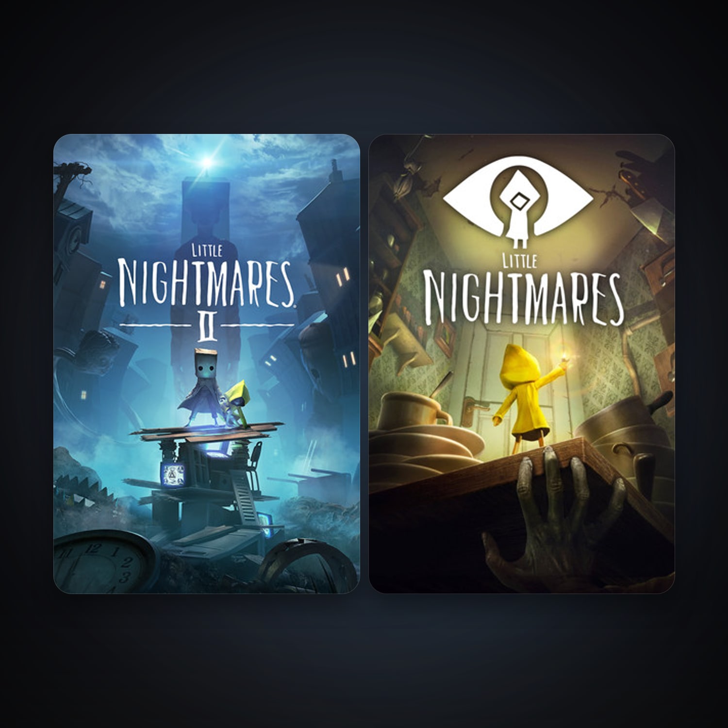 Little Nightmares + Little Nightmares II, 4 games, clean — HabibiAccounts