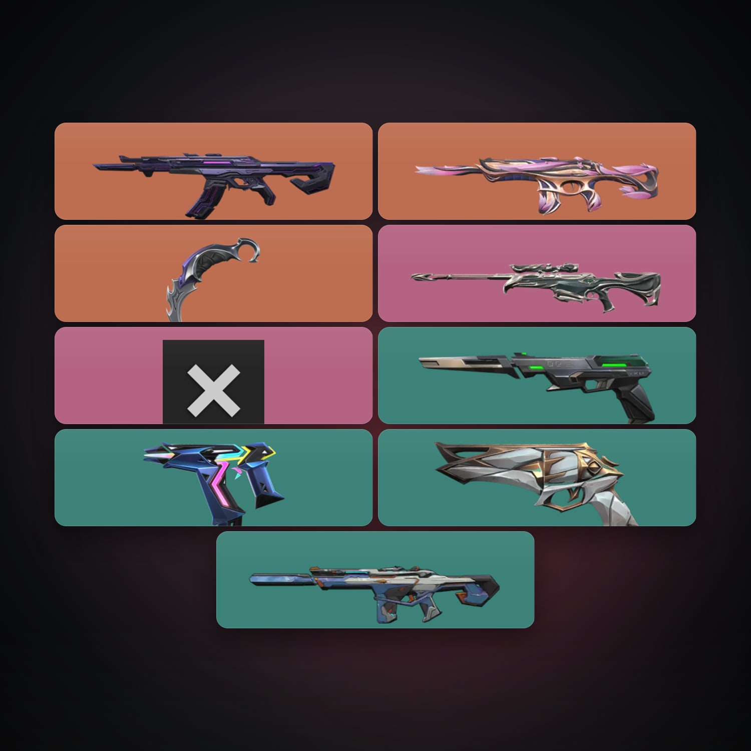 AP Plat 2 locker — 1 knives, 10 skins, lvl 87 — HabibiAccounts