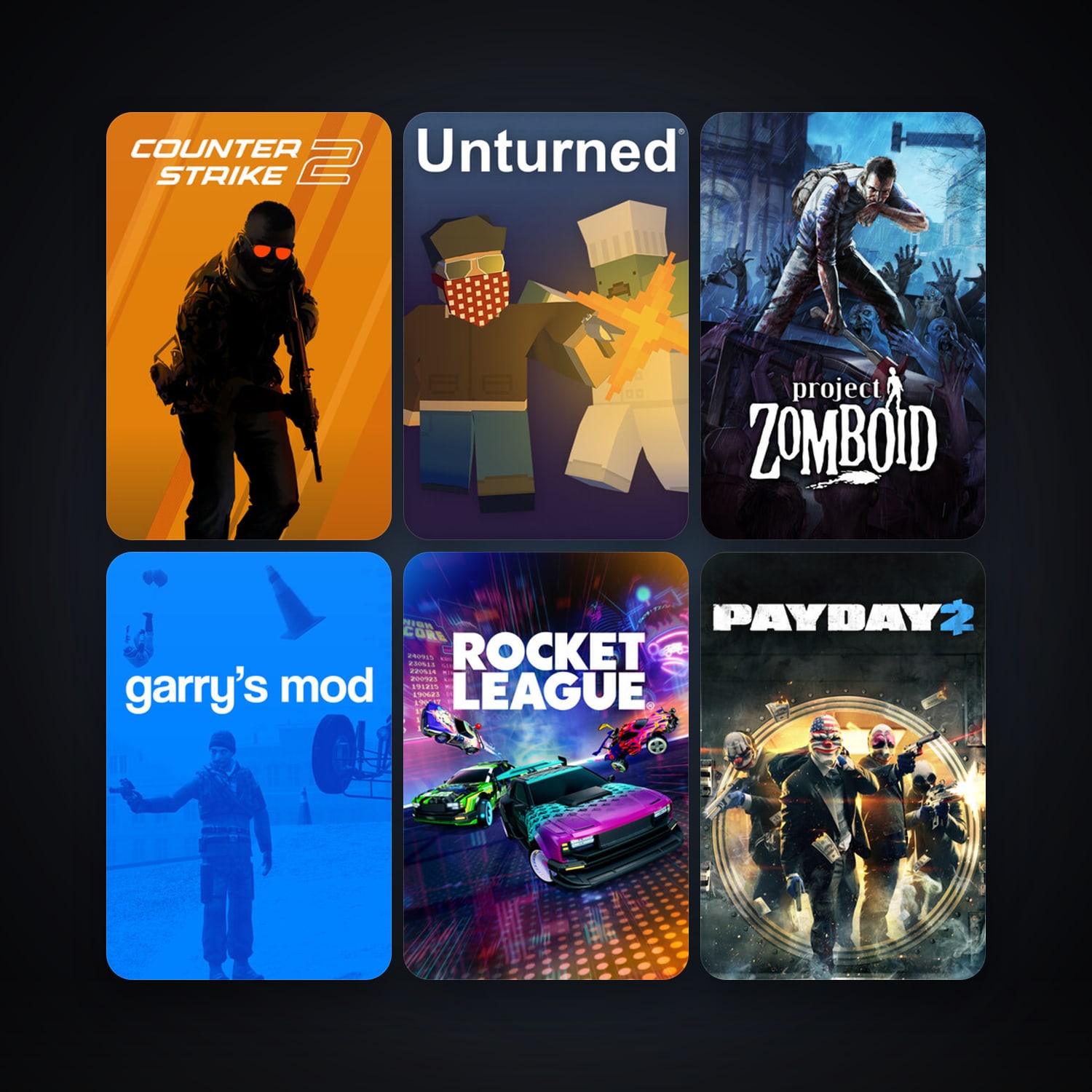 Left 4 Dead 2 + CS2 Prime, 32 games, clean — HabibiAccounts