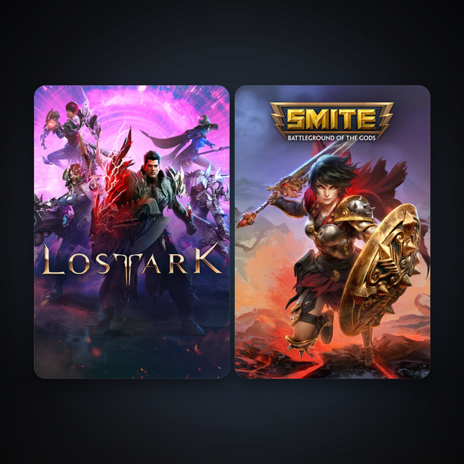 SMITE + Lost Ark, 3 games, clean — HabibiAccounts