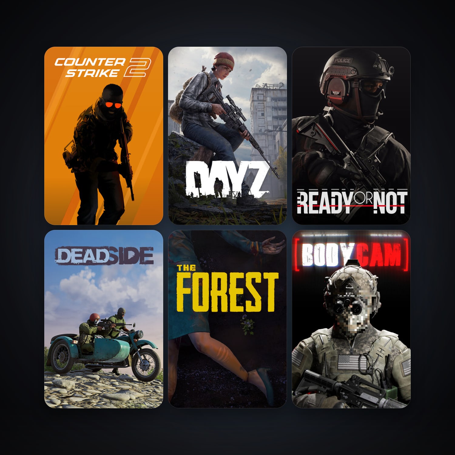 CS2 Prime + DayZ, 41 games, clean — HabibiAccounts