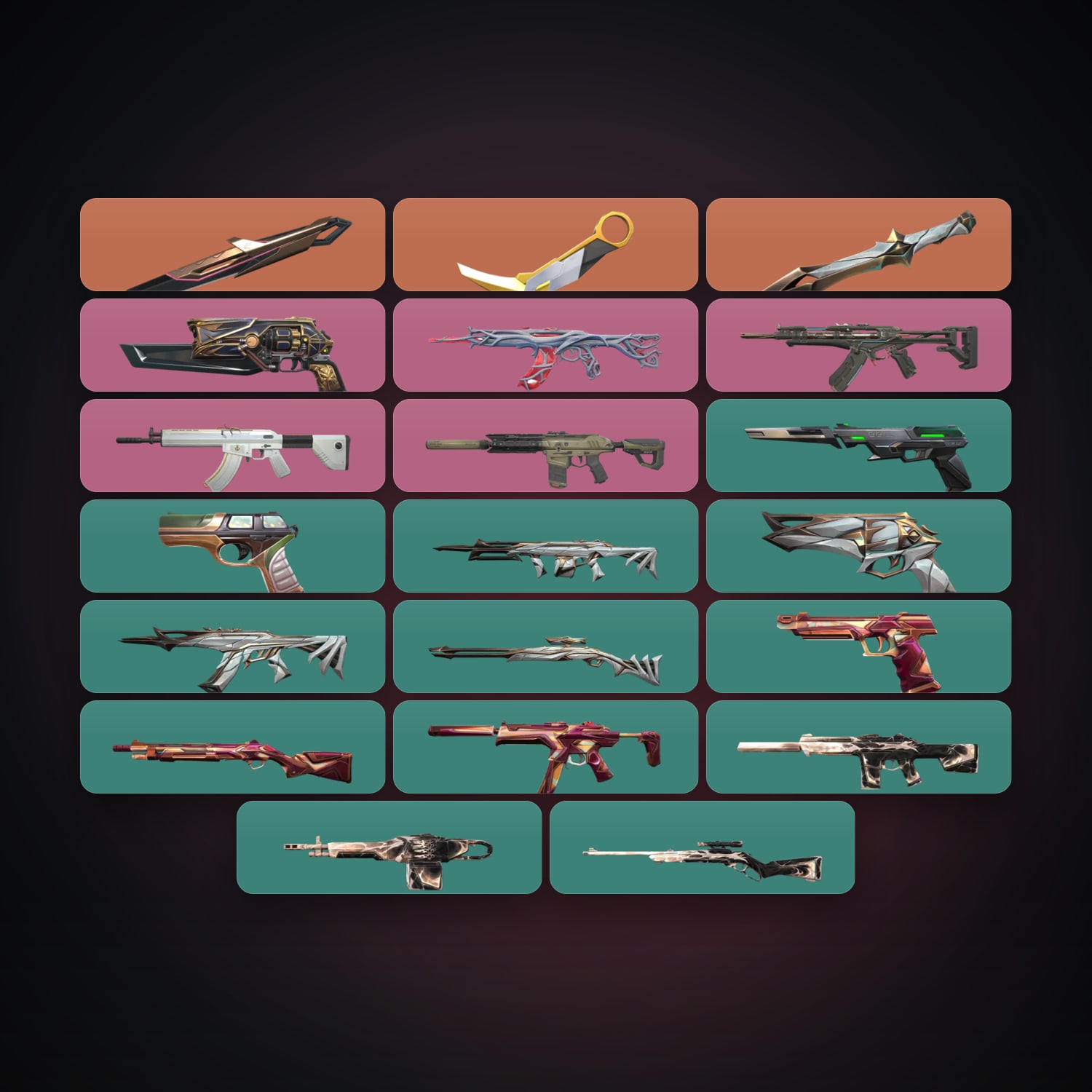 EU Plat 2 locker — 3 knives, 22 skins, lvl 67 — HabibiAccounts