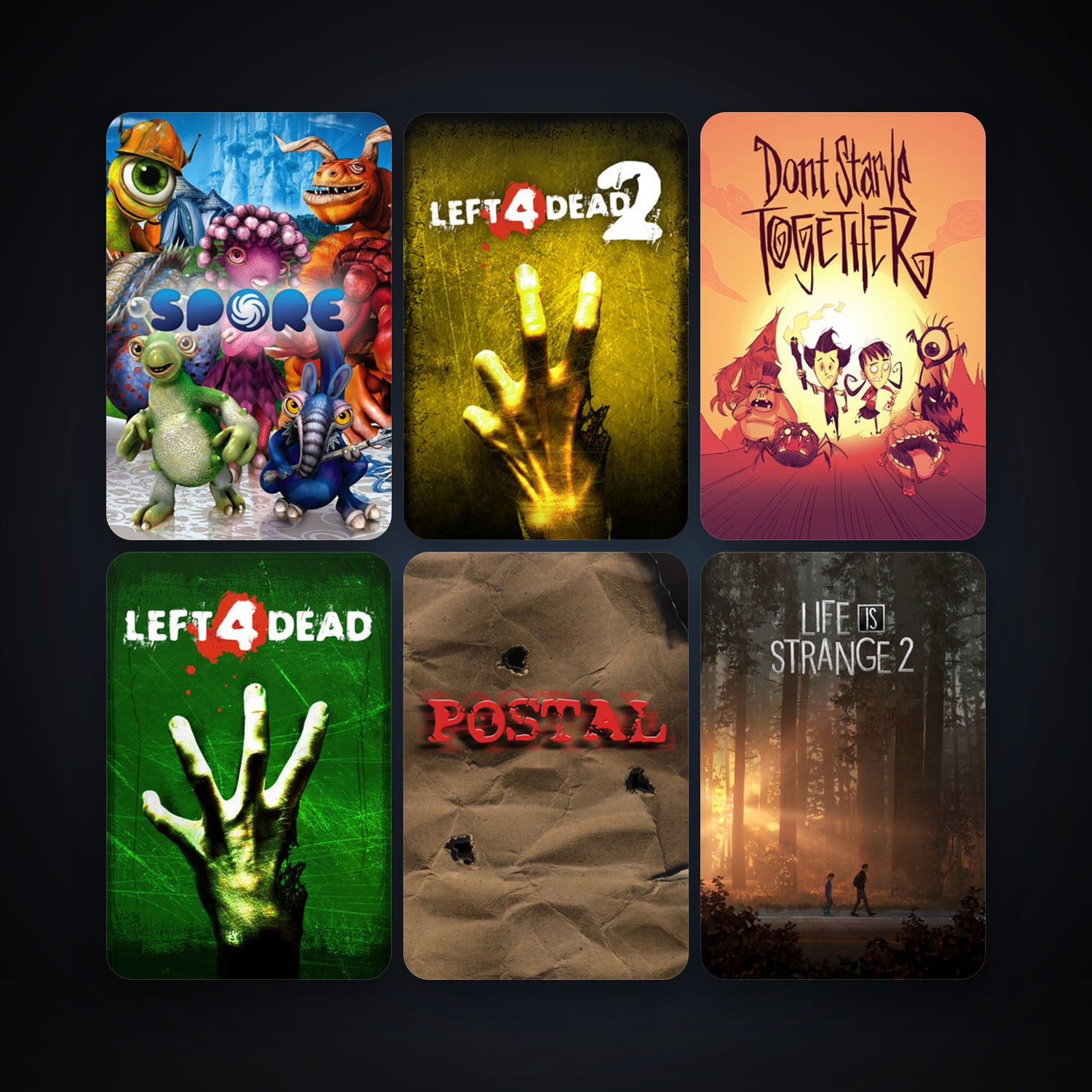 Left 4 Dead + Left 4 Dead 2, 26 games, clean — HabibiAccounts