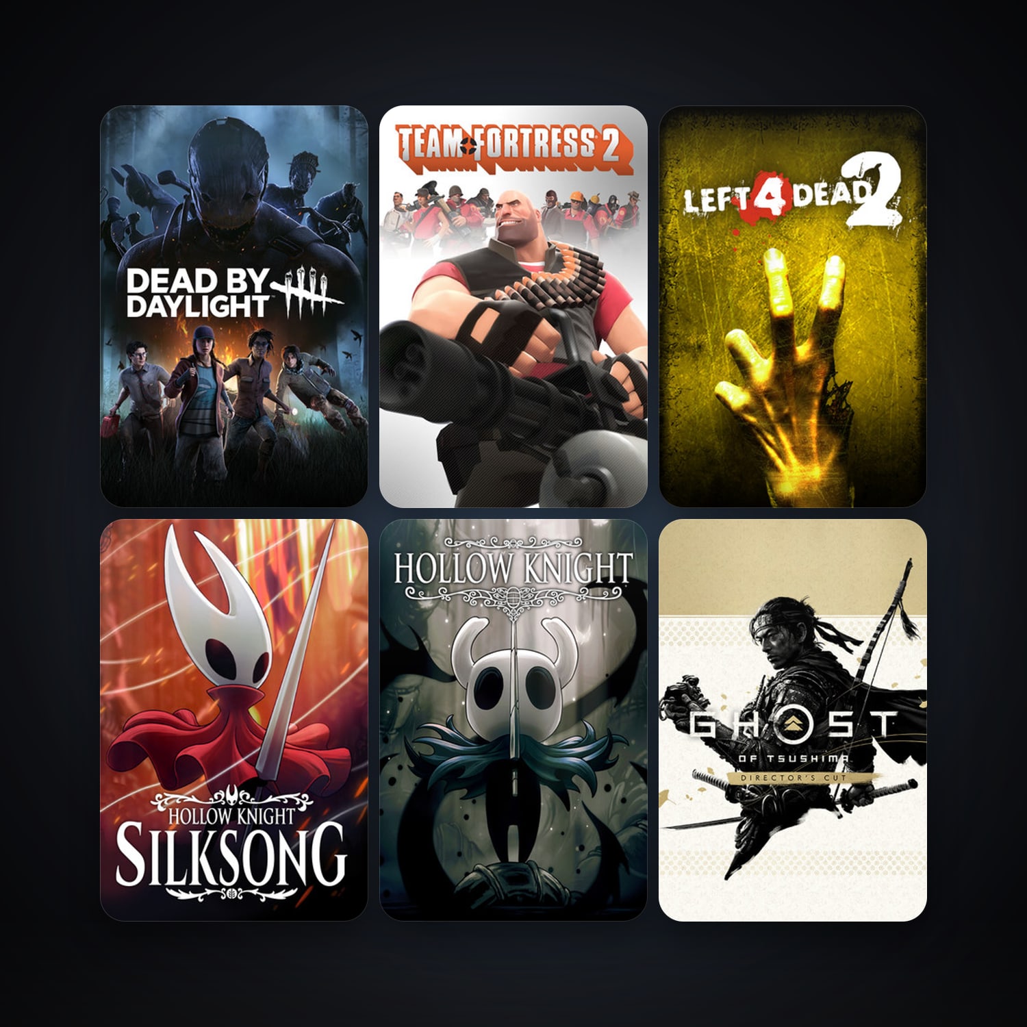 Team Fortress 2 + Left 4 Dead 2, 21 games, clean — HabibiAccounts