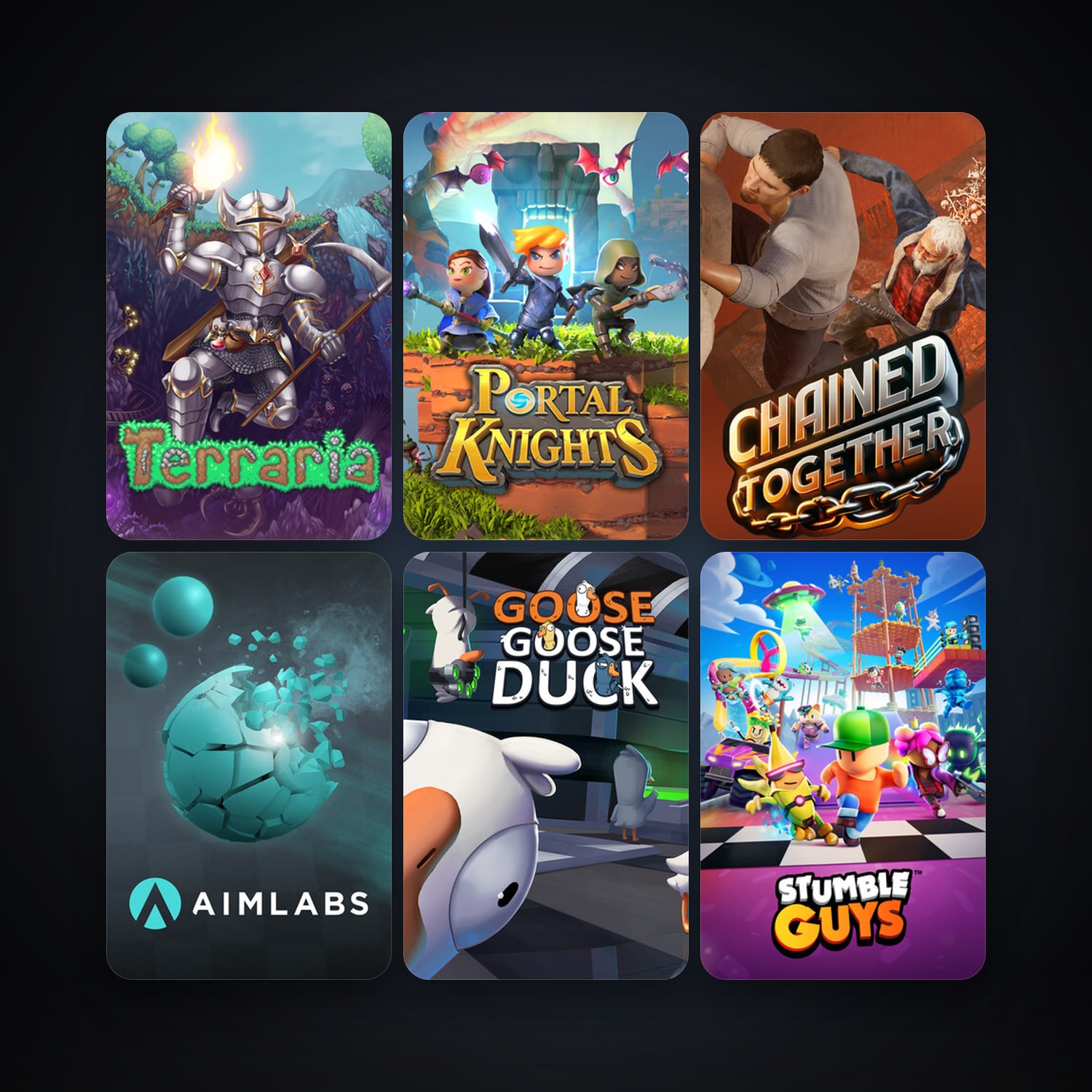 Terraria + Portal Knights, 19 games, clean — HabibiAccounts