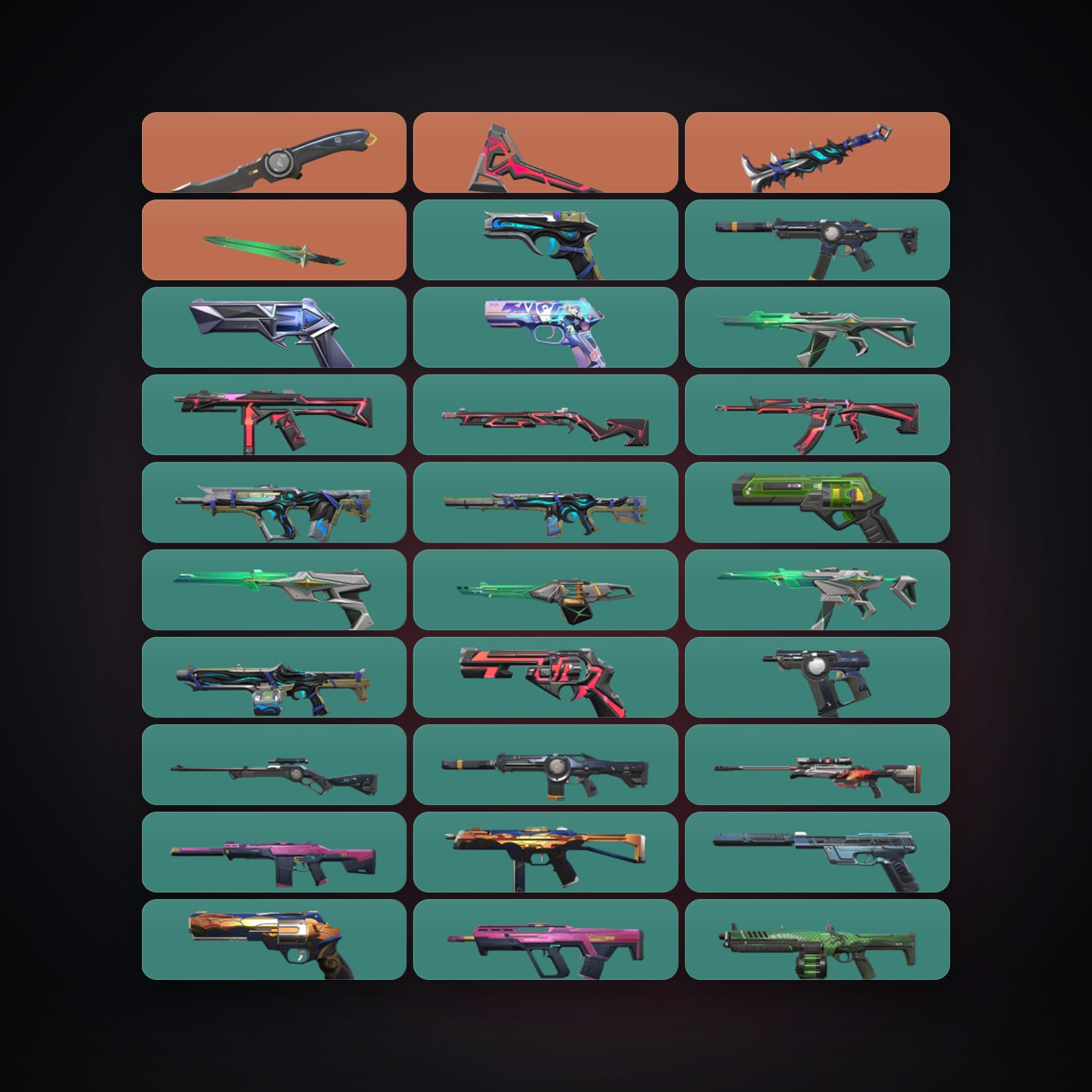 AP Gold 3 locker — 4 knives, 62 skins, lvl 239 — HabibiAccounts