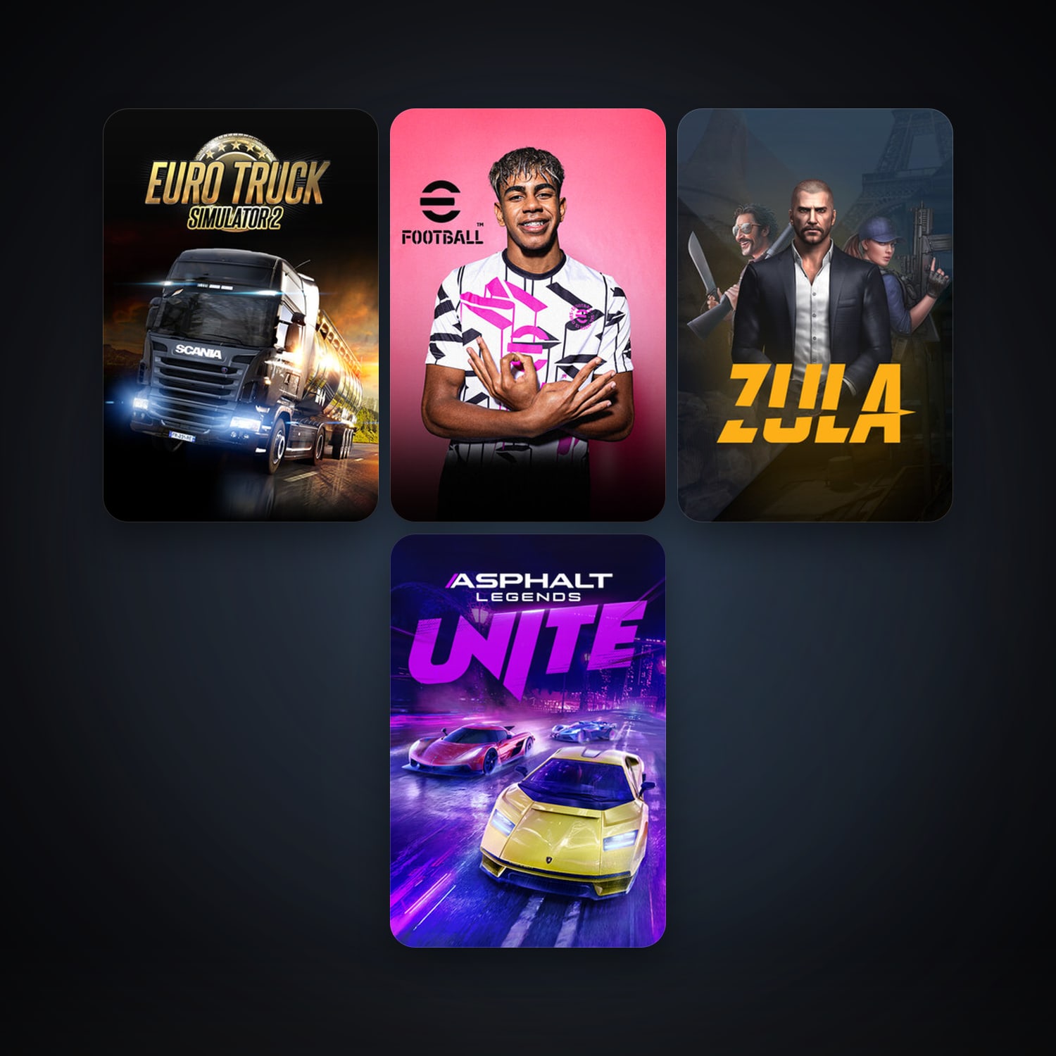 Free CS2 (No Prime) + Euro Truck Simulator 2, 14 games, clean — HabibiAccounts