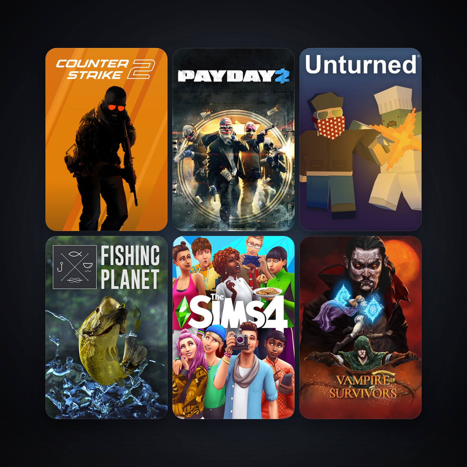 Left 4 Dead + Left 4 Dead 2, 60 games, Steam 10, clean — HabibiAccounts