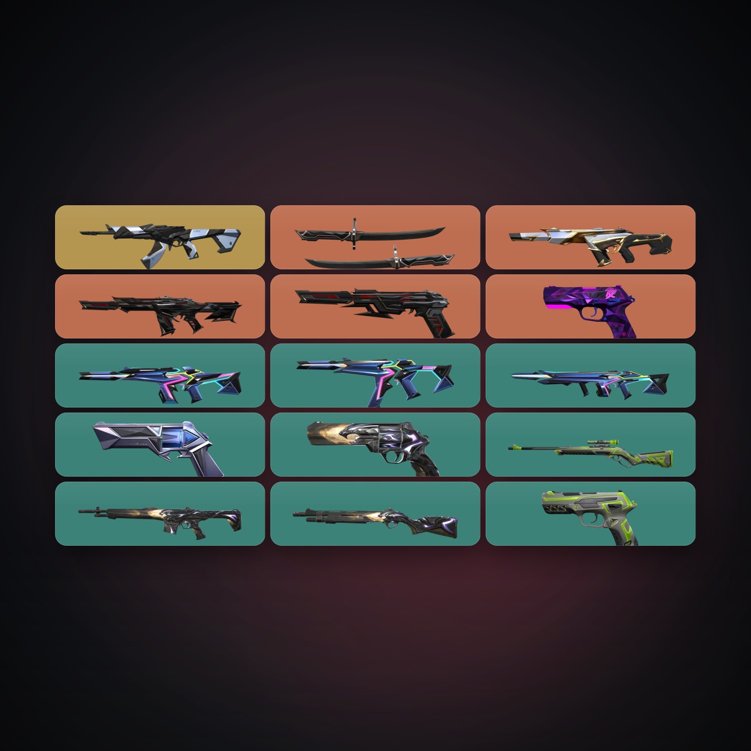 AP Bronze 1 locker — 1 knives, 15 skins, lvl 72 — HabibiAccounts