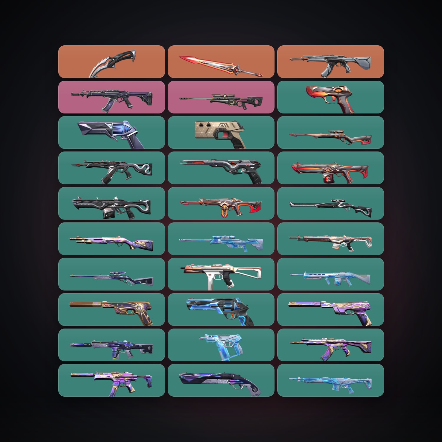 EU Gold 1 locker — 2 knives, 32 skins, lvl 110 — HabibiAccounts