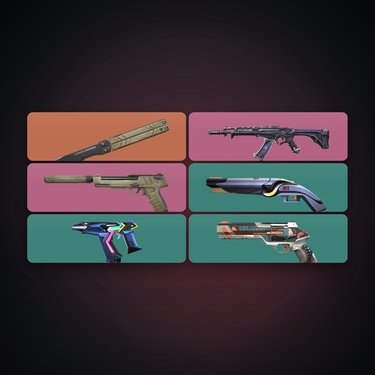 EU Silver 3 locker — 1 knives, 6 skins, lvl 143 — HabibiAccounts