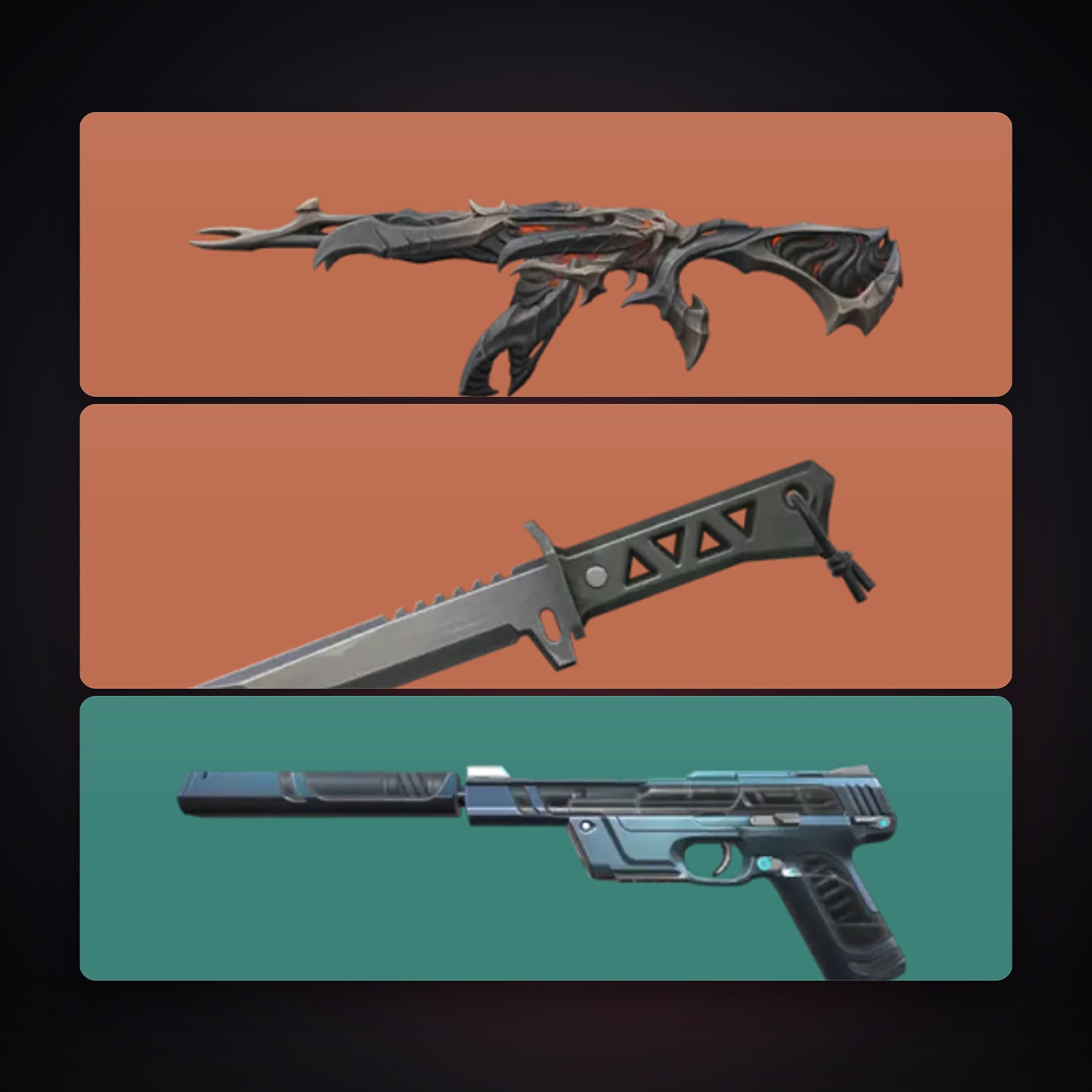 EU Silver 1 locker — 1 knives, 3 skins, lvl 94 — HabibiAccounts