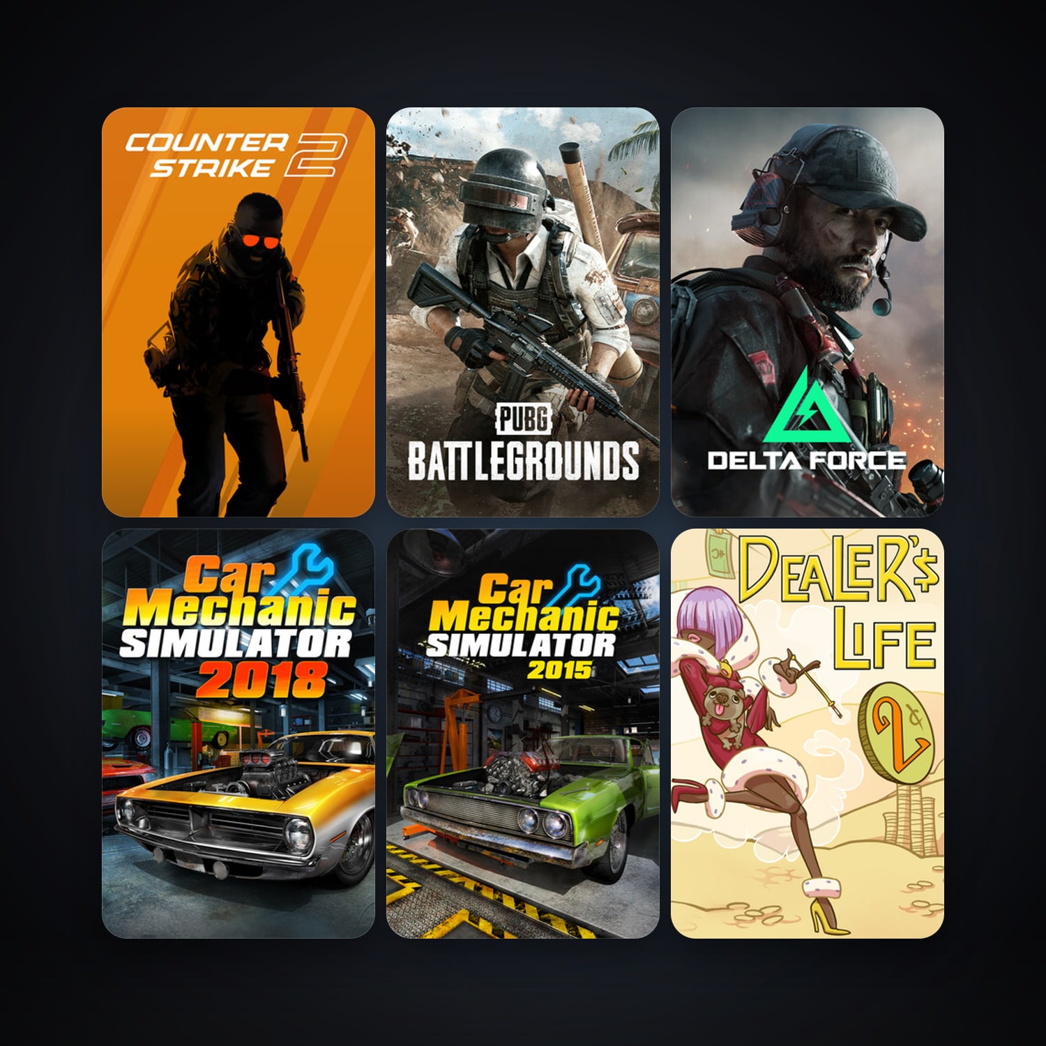 Steam account — CS2 Prime + Saints Row IV, 48 games, Steam 10, clean — HabibiAccounts