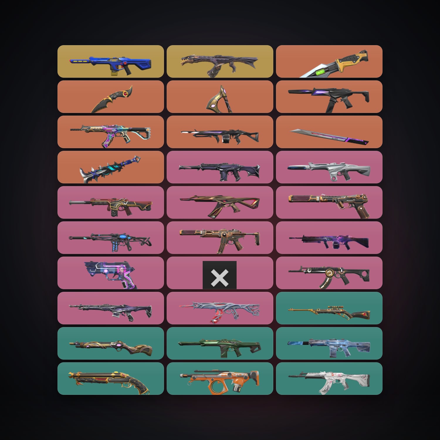 EU Bronze 2 locker — 5 knives, 109 skins, lvl 308 — HabibiAccounts