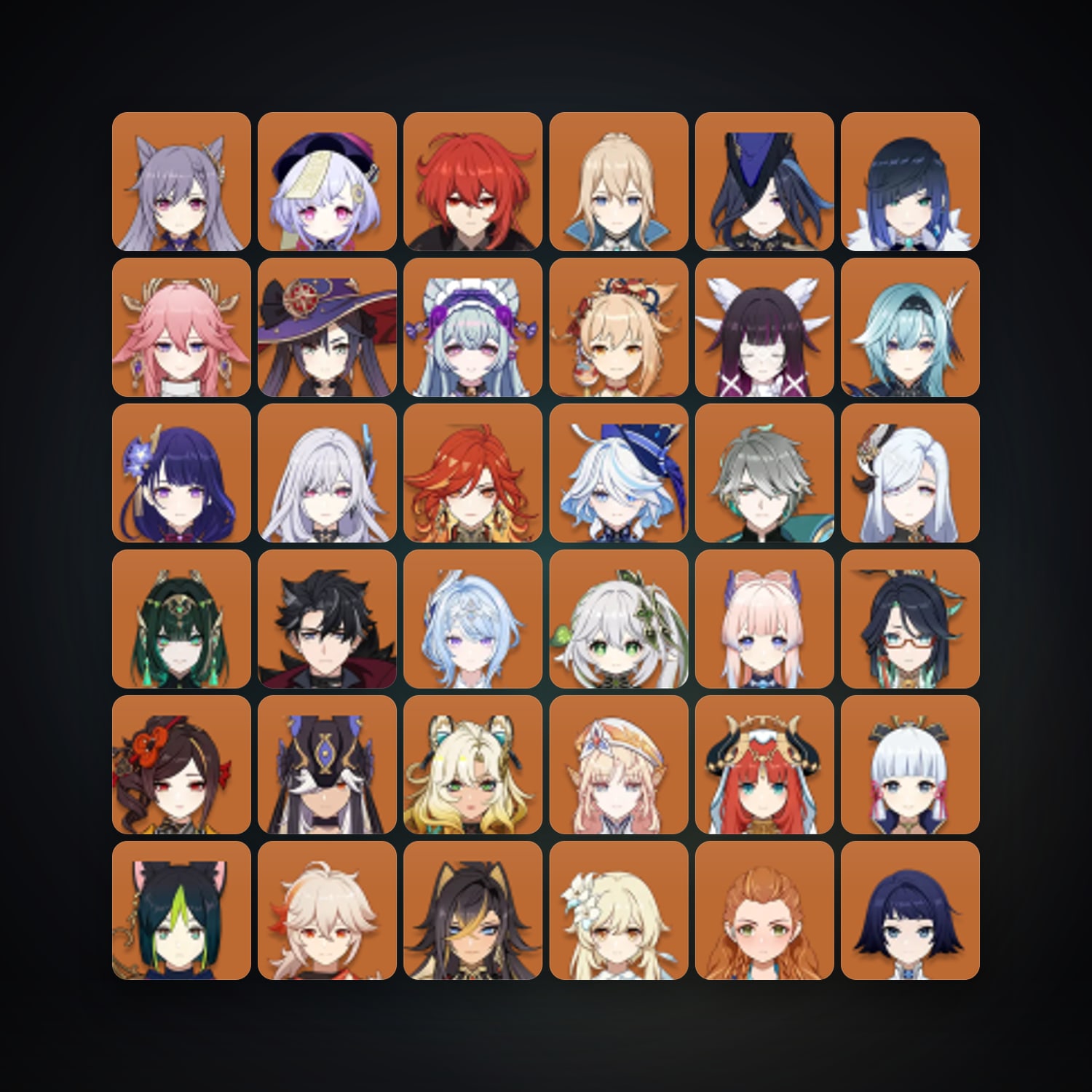 جينشن إمباكت | AR 60 | 86 شخصية | 33× 5★ — HabibiAccounts