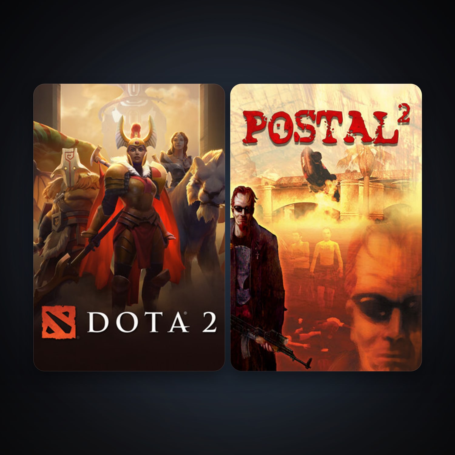 Dota 2 + Free CS2 (No Prime), 5 games, clean — HabibiAccounts