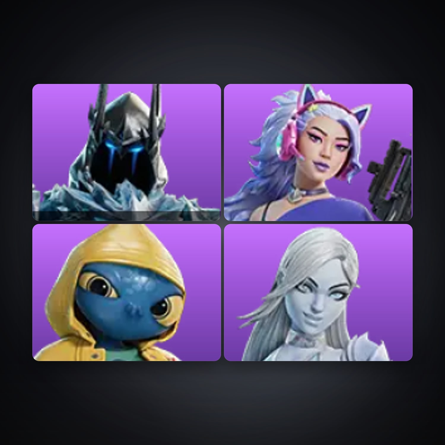 Fortnite account with Exalted Ice King & Dasha — 4 skins — 300 V-Bucks — lvl 87 — HabibiAccounts