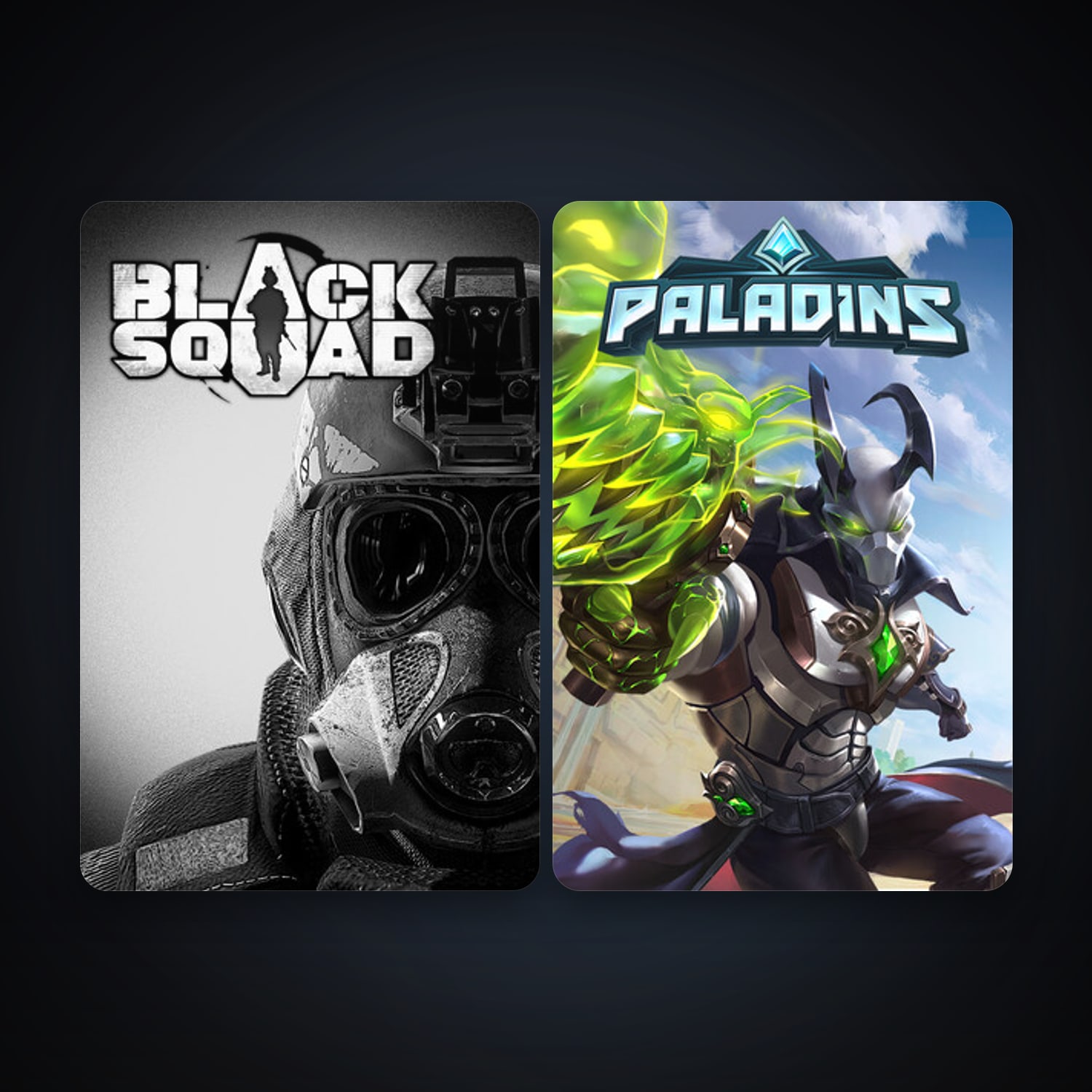 Paladins + Black Squad, 2 games, clean — HabibiAccounts