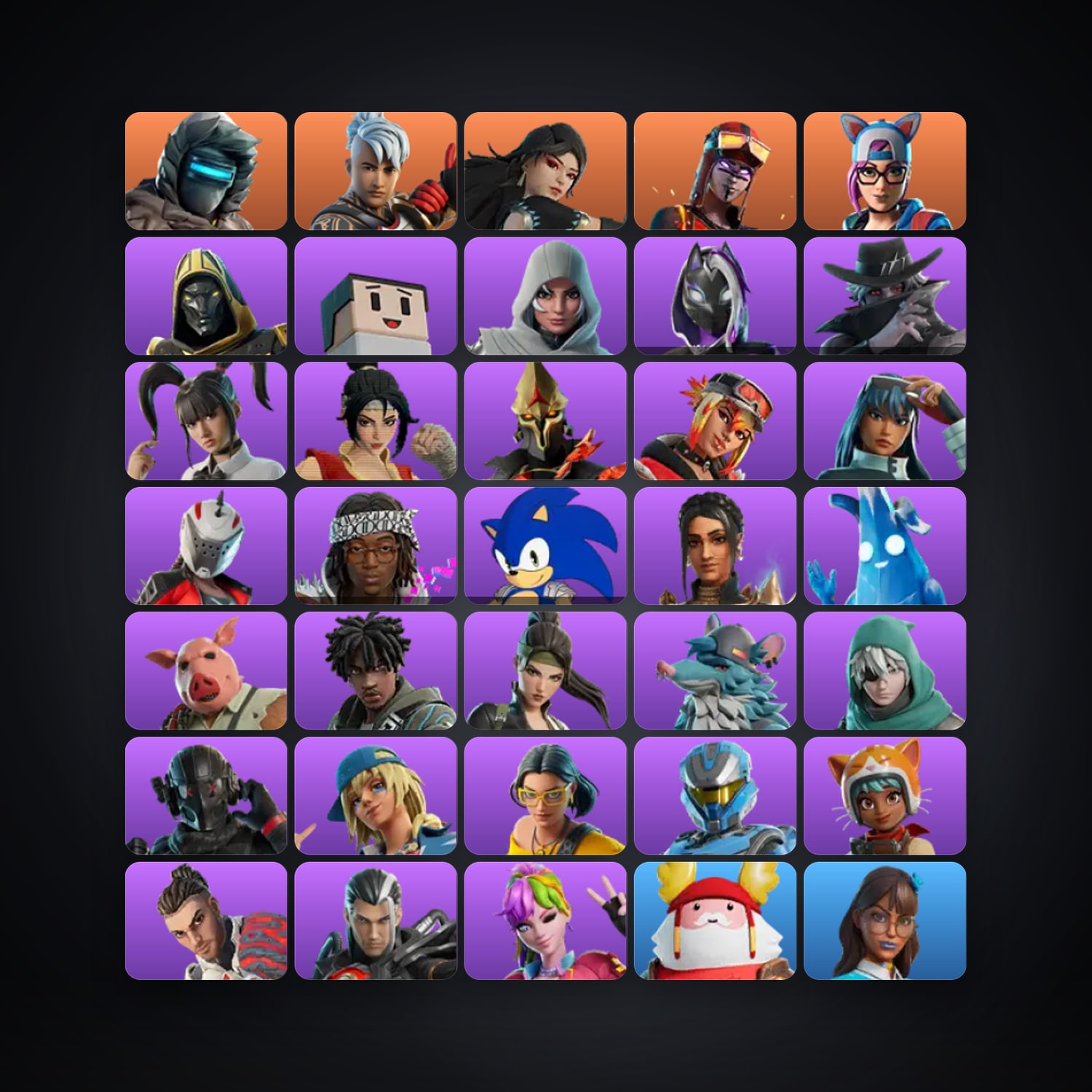 Fortnite account with Zenith & Ronin — 42 skins — lvl 922 — HabibiAccounts