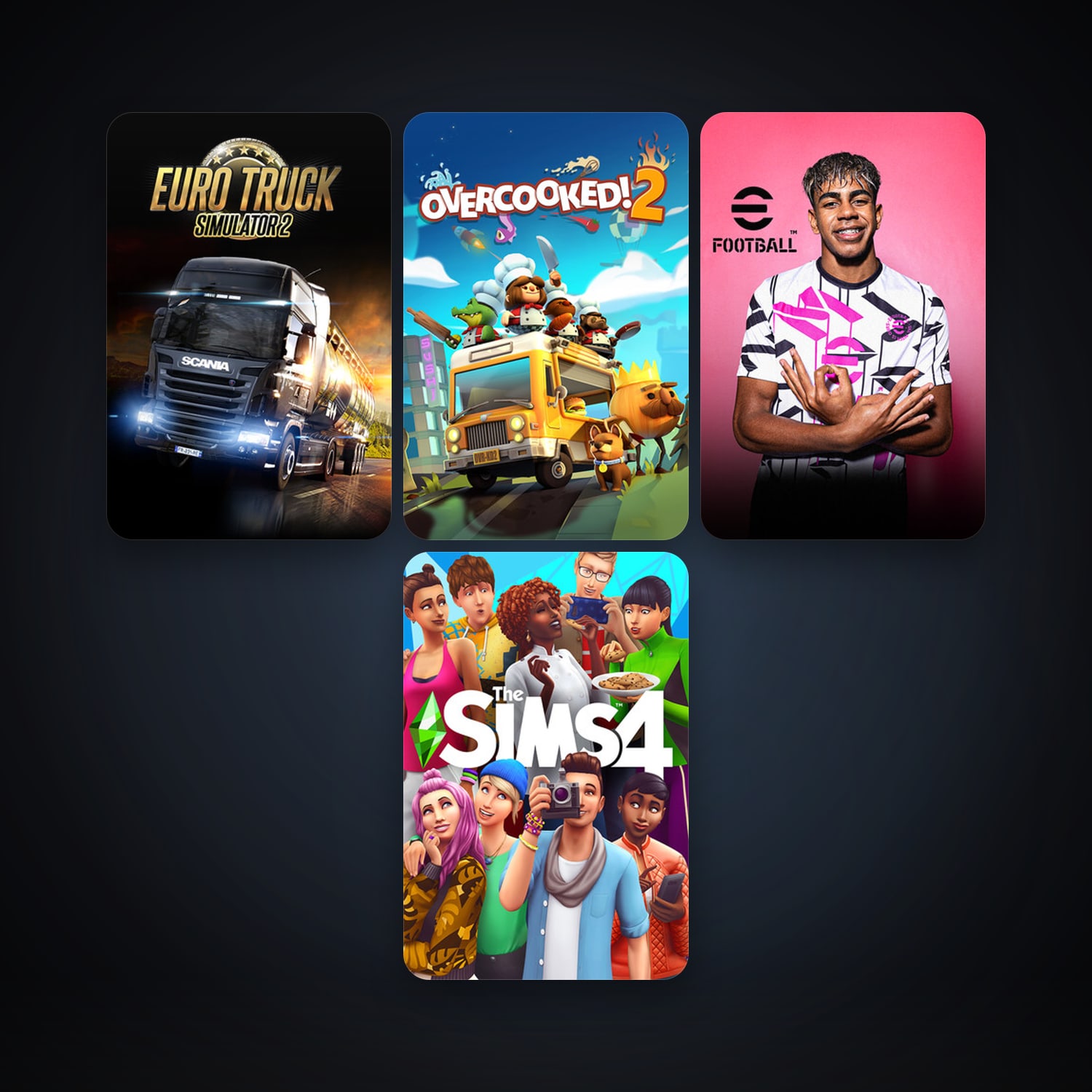 Steam account: Euro Truck Simulator 2 + Car Mechanic Simulator 2018, 6 games, clean — HabibiAccounts