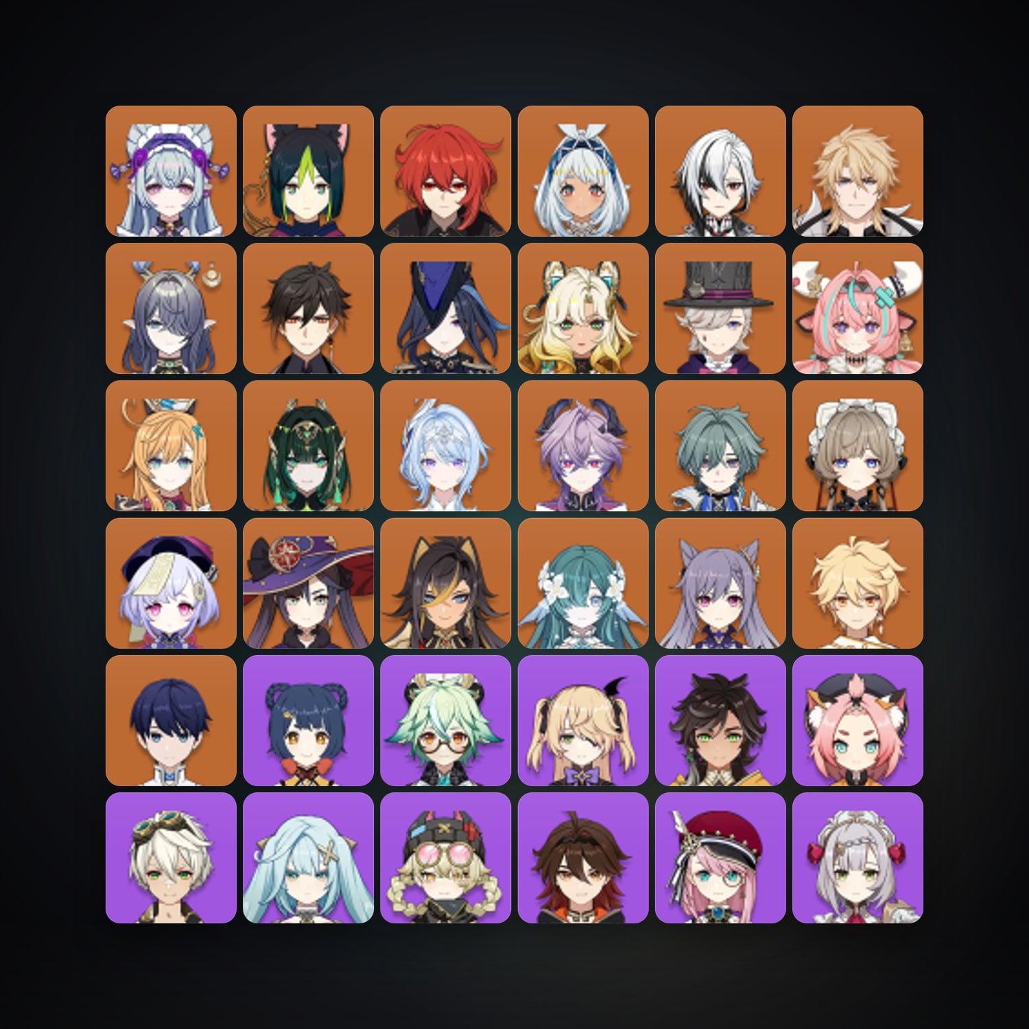 Genshin Impact | AR 59 | 76 Chars | 23× 5★ — HabibiAccounts
