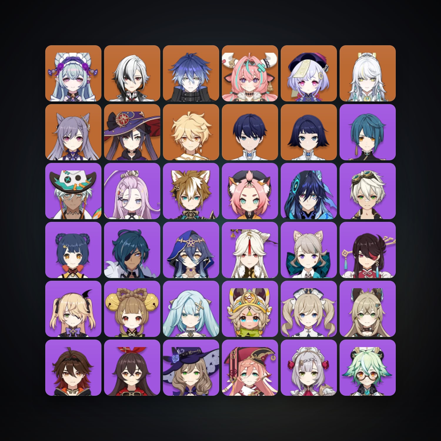 Genshin Impact | AR 56 | 46 Chars | 8× 5★ — Genshin / miHoYo Account — HabibiAccounts