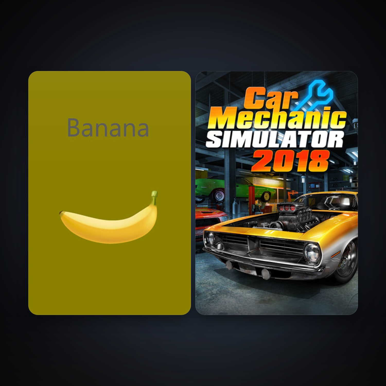 Car Mechanic Simulator 2018 + Banana, 4 games, clean — HabibiAccounts