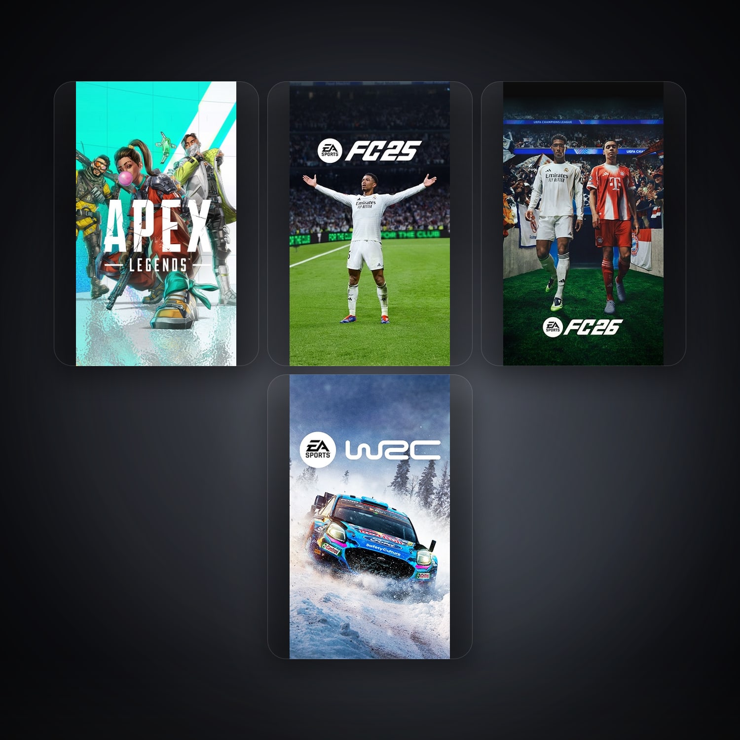 EA Apex Legends + EA Sports FC 25 — FR — 9 games — HabibiAccounts