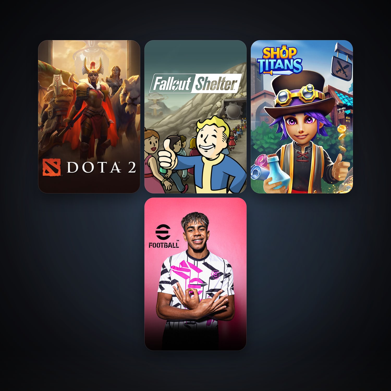 Dota 2 + KARDS - The WW2 Card Game, 10 games, clean — HabibiAccounts