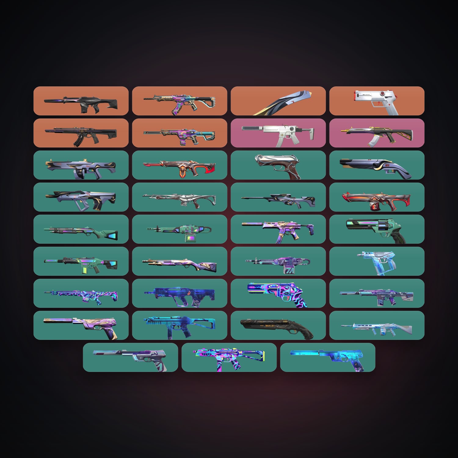 EU Bronze 1 locker — 1 knives, 37 skins, lvl 81 — HabibiAccounts