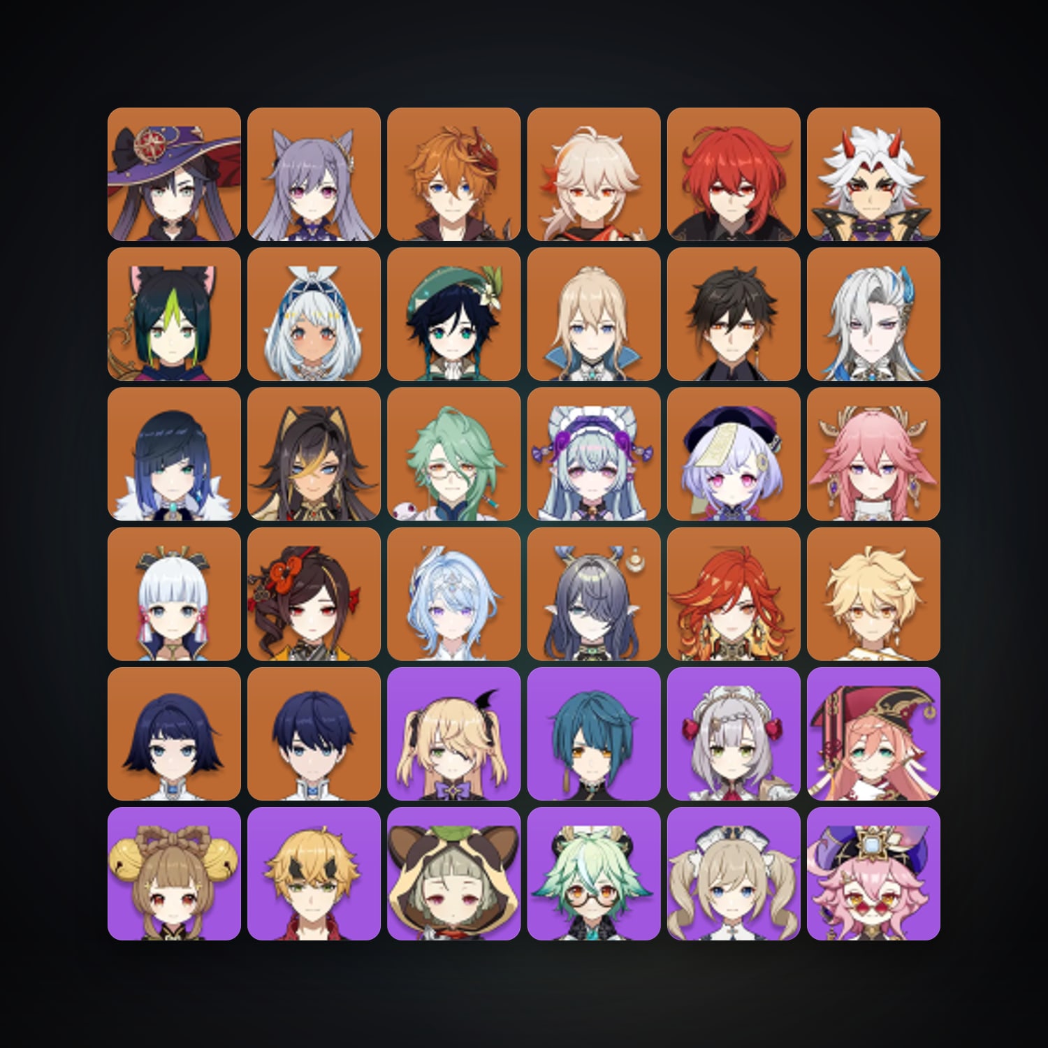 Genshin Impact | AR 58 | 75 Chars | 23× 5★ — Genshin / miHoYo Account — HabibiAccounts
