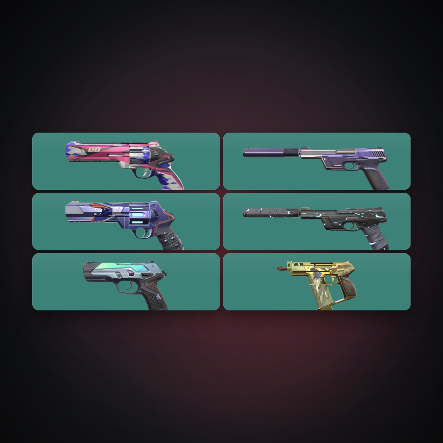 EU Iron 2 locker — 6 skins, lvl 115 — HabibiAccounts