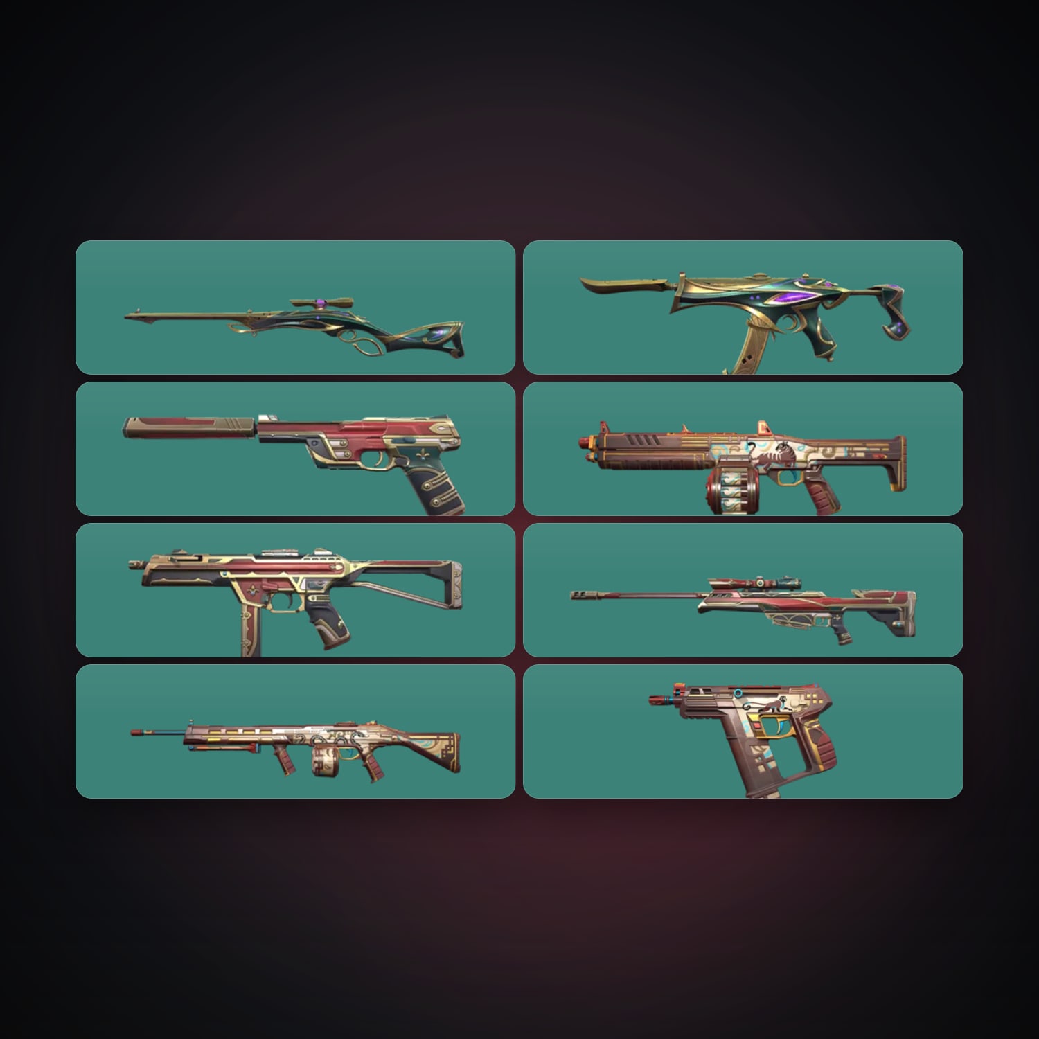 EU Iron 3 locker — 8 skins, lvl 37 — HabibiAccounts