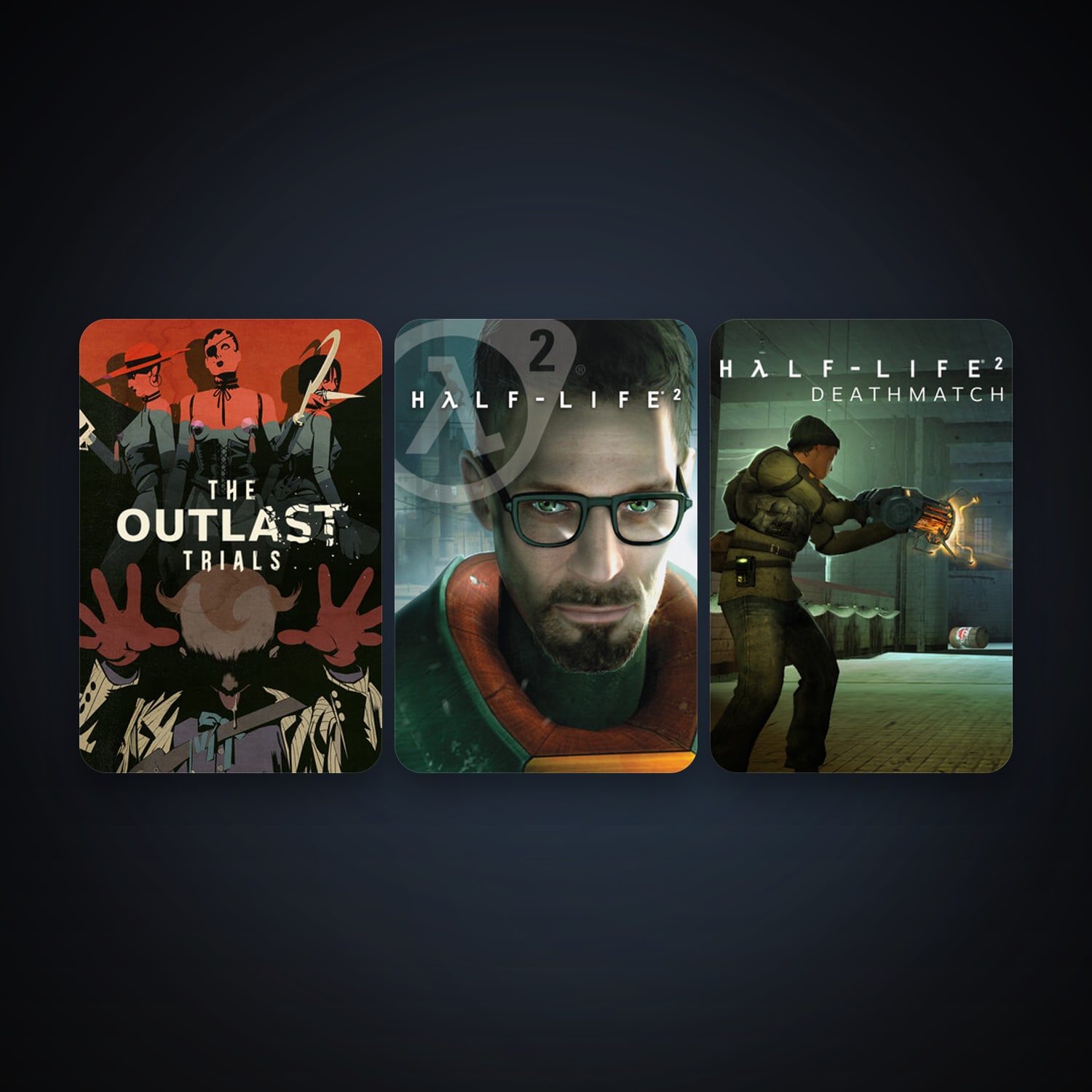 Half-Life 2 + Half-Life 2: Deathmatch, 4 games, clean — HabibiAccounts