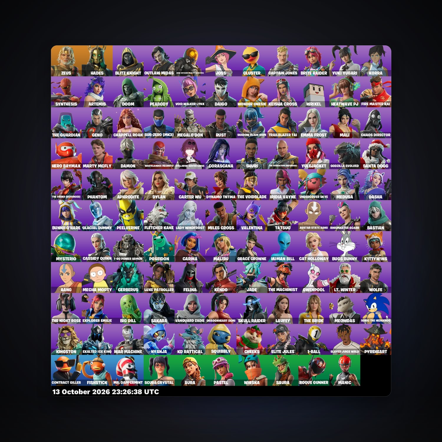 Epic · 263809970 — HabibiAccounts